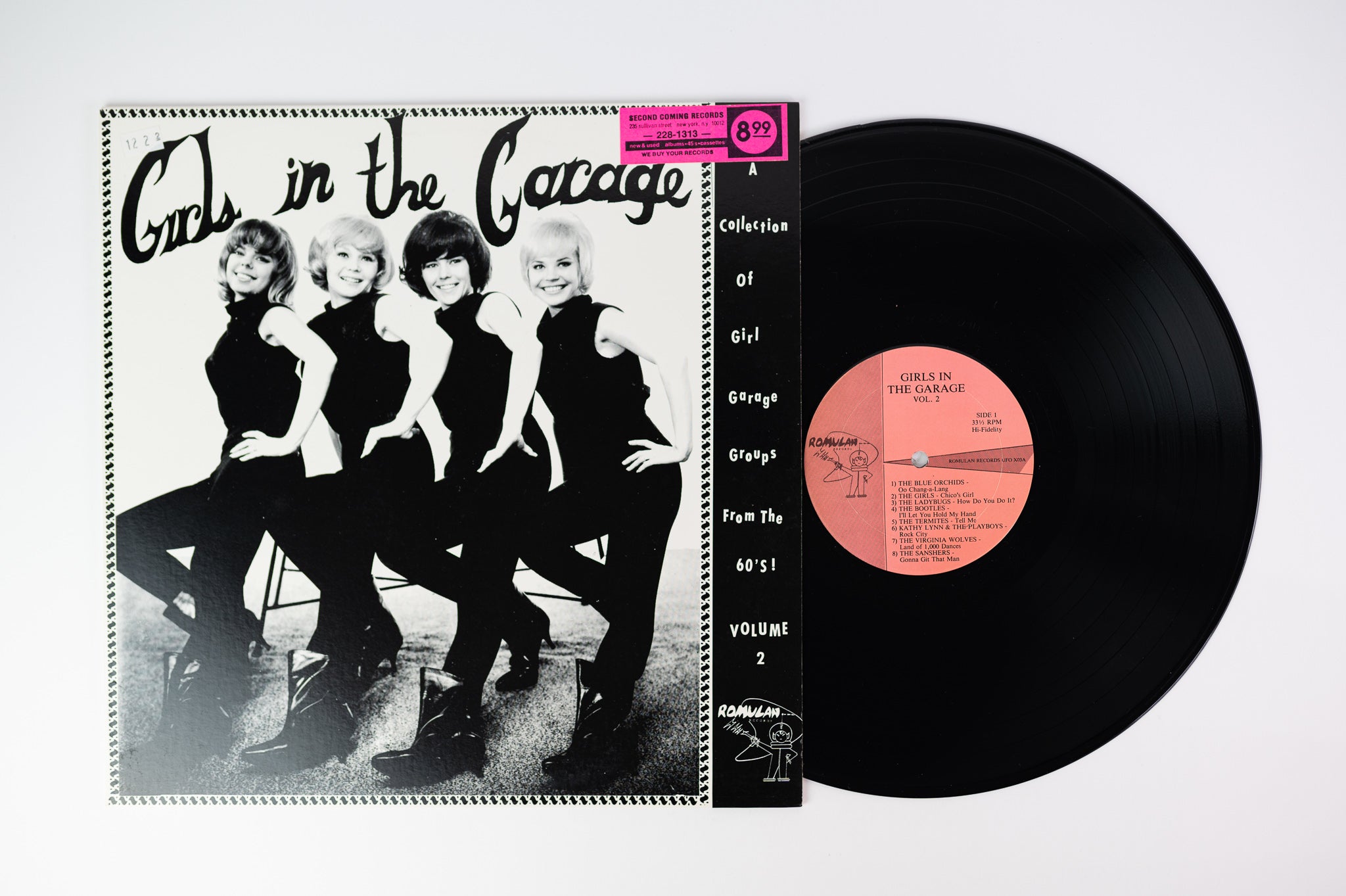 Various - Girls In The Garage Volume 2 on Romulan Records
