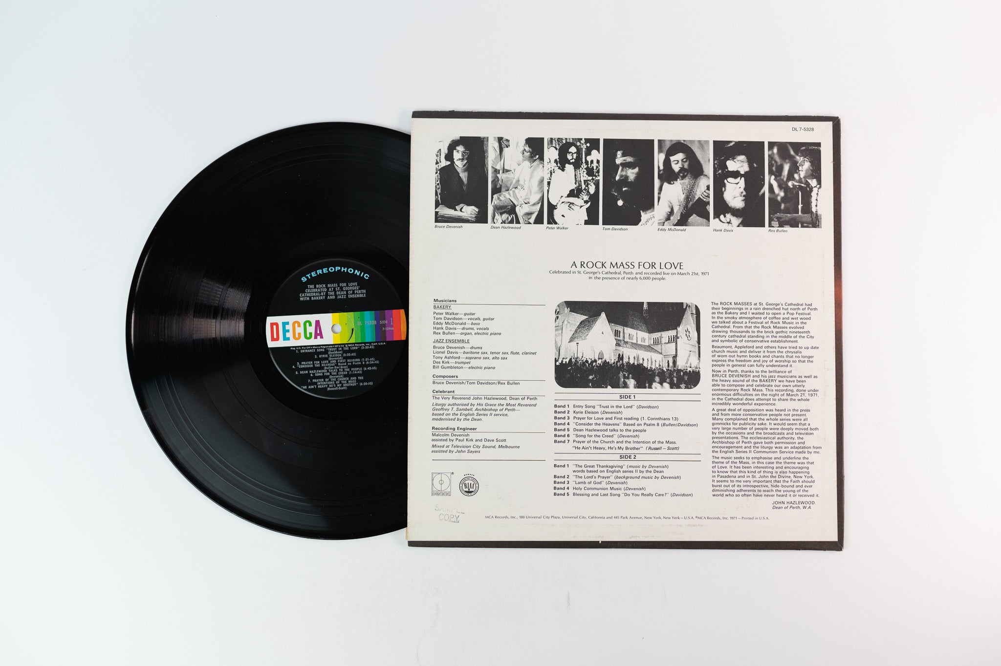 Bakery - Rock Mass For Love on Decca Stereo