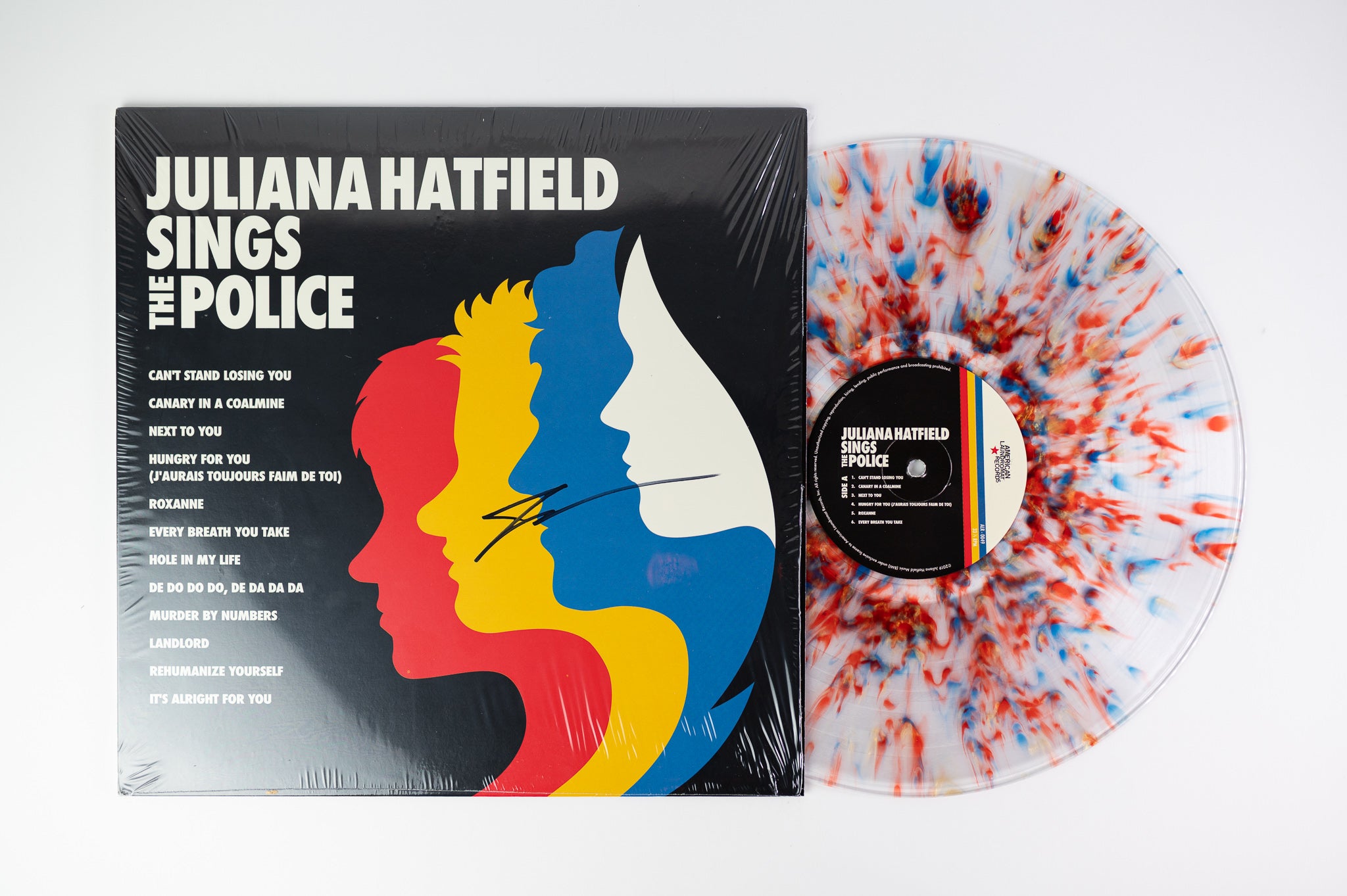 Juliana Hatfield - Juliana Hatfield Sings The Police on American Laundromat Sunburst Splatter