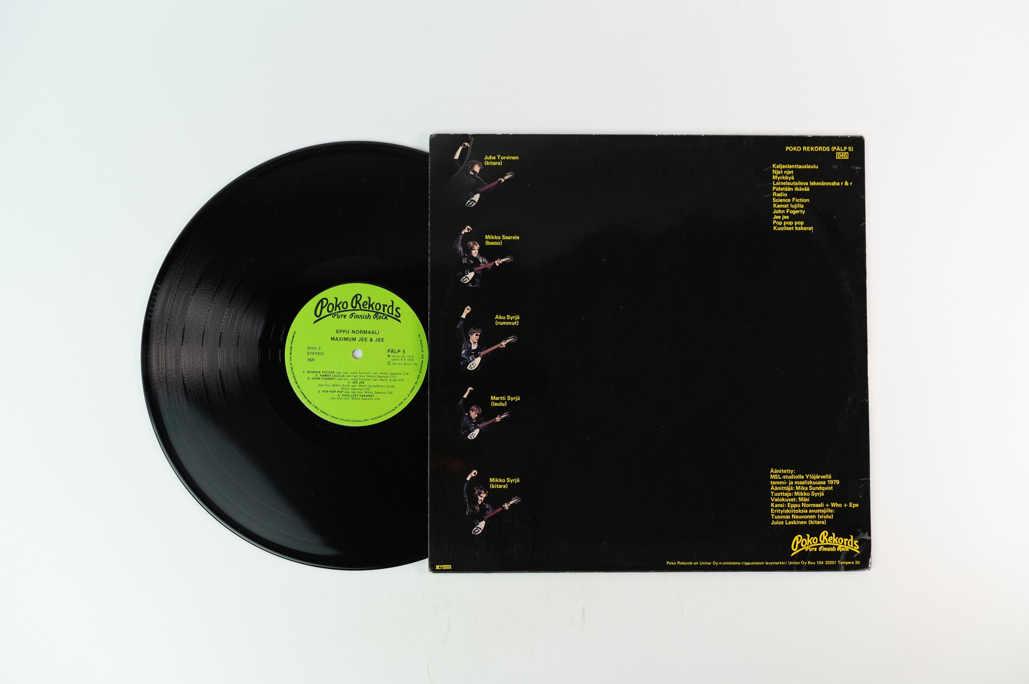 Eppu Normaali - Maximum Jee & Jee on Poko Finnish Pressing