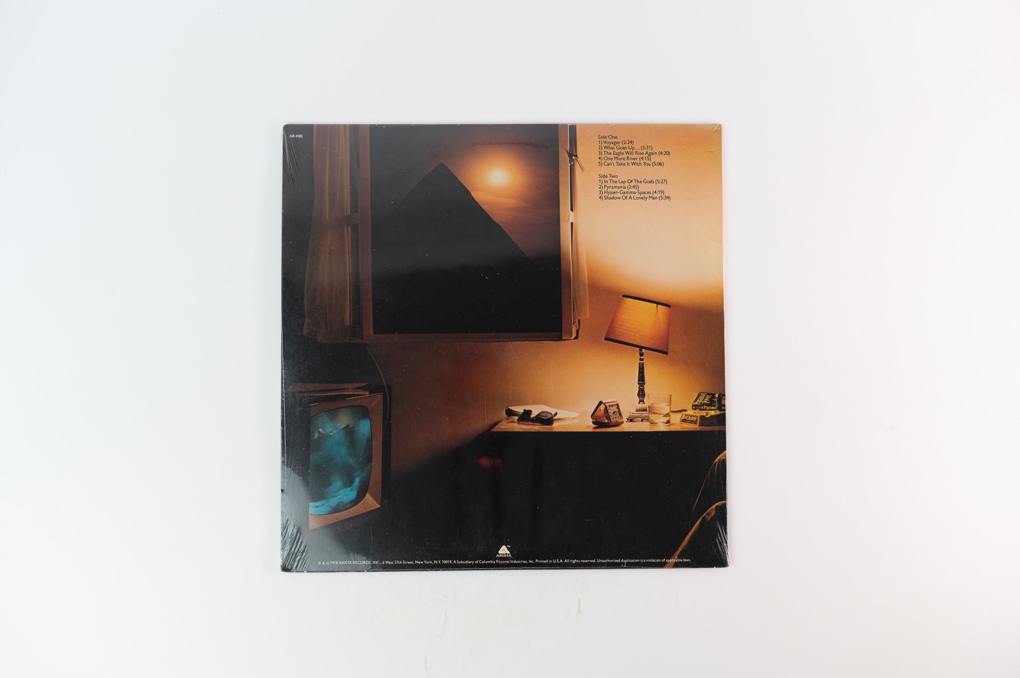 The Alan Parsons Project - Pyramid on Arista Sealed