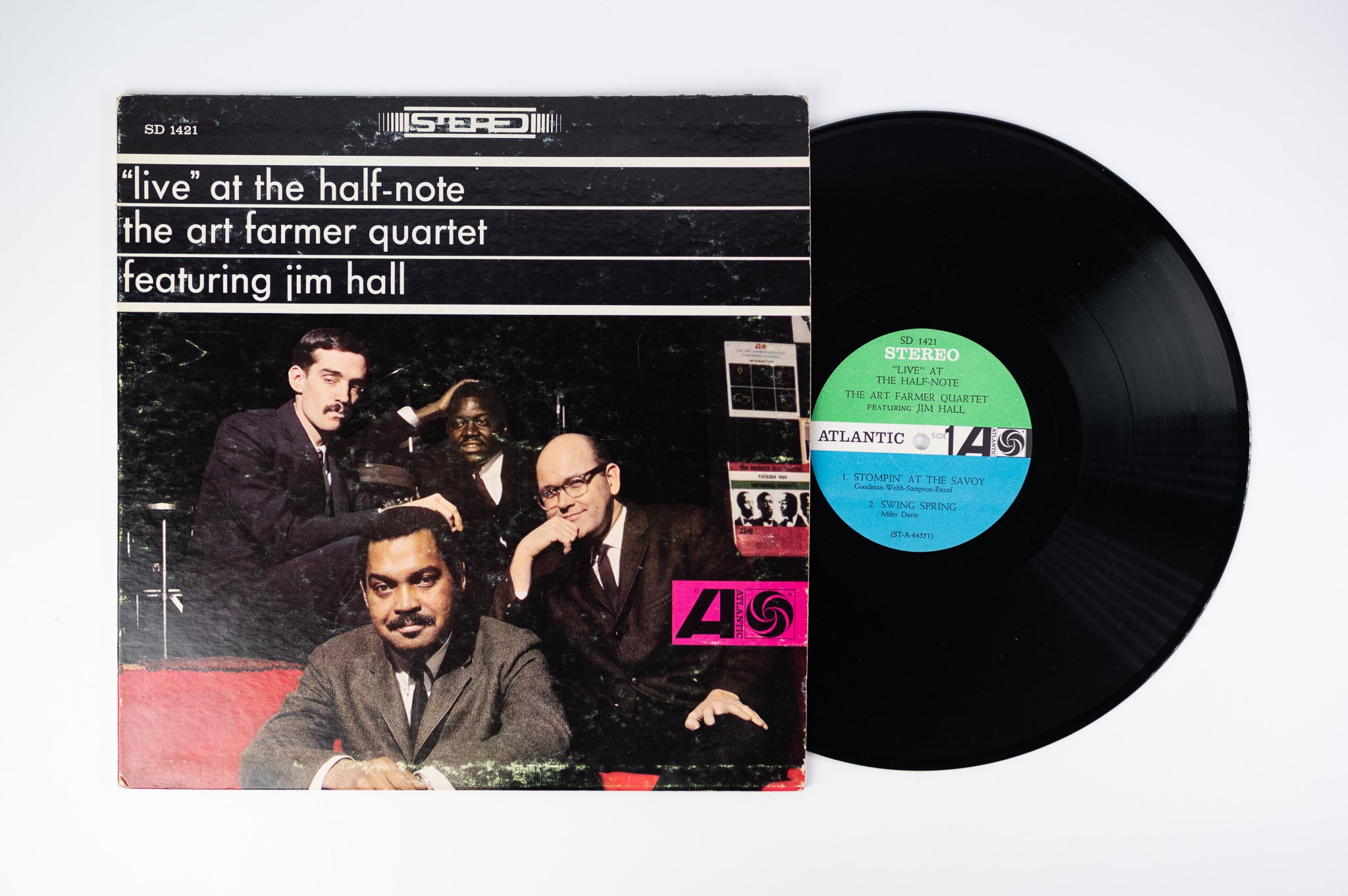 The Art Farmer Quartet Featuring Jim Hall Live At The Half - Note on Atlantic Stereo