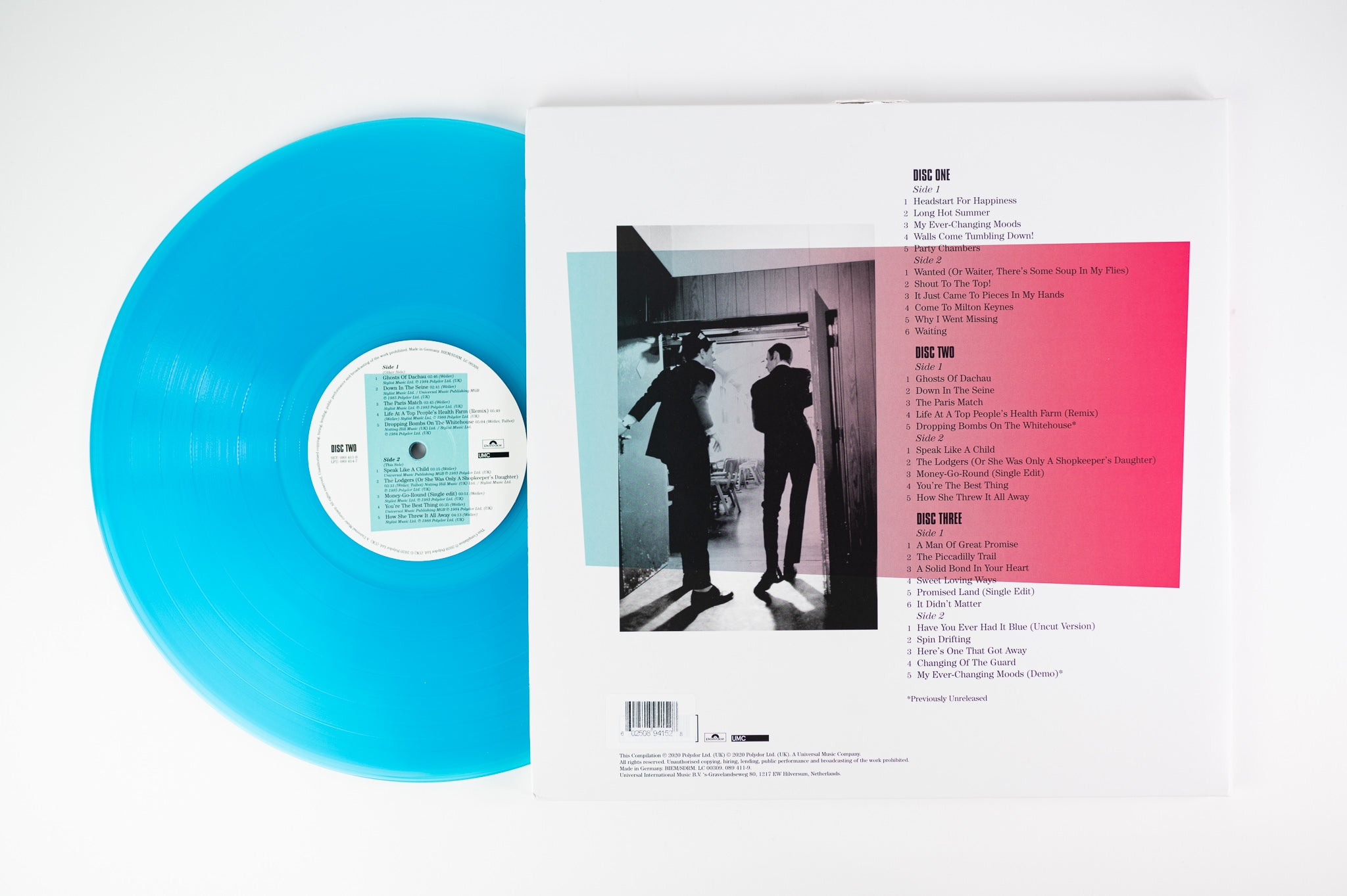 The Style Council - Long Hot Summers The Story Of The Style Council on Polydor Pink / Blue / Orange Vinyl Limited