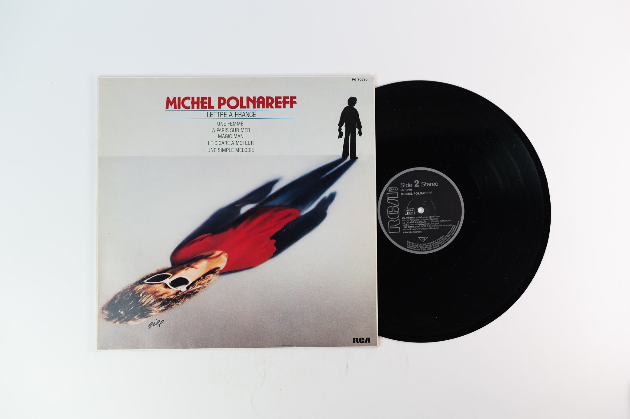 Michel Polnareff - Lettre A France on RCA French Pressing