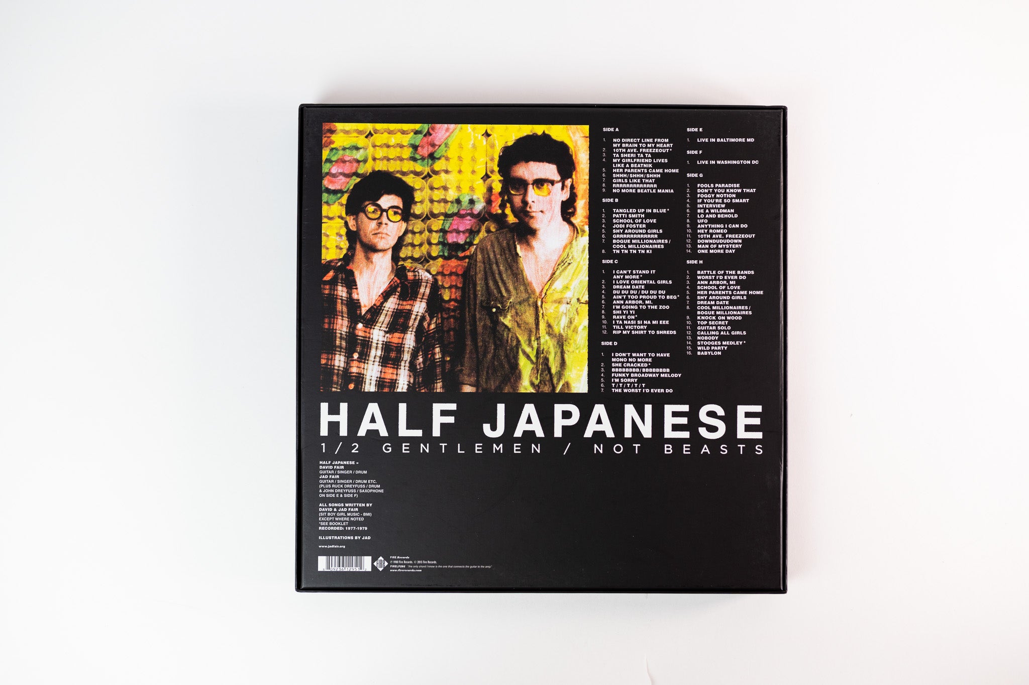 1/2 Japanese - 1/2 Gentlemen / Not Beasts on Fire Records Box Set Ltd Reissue
