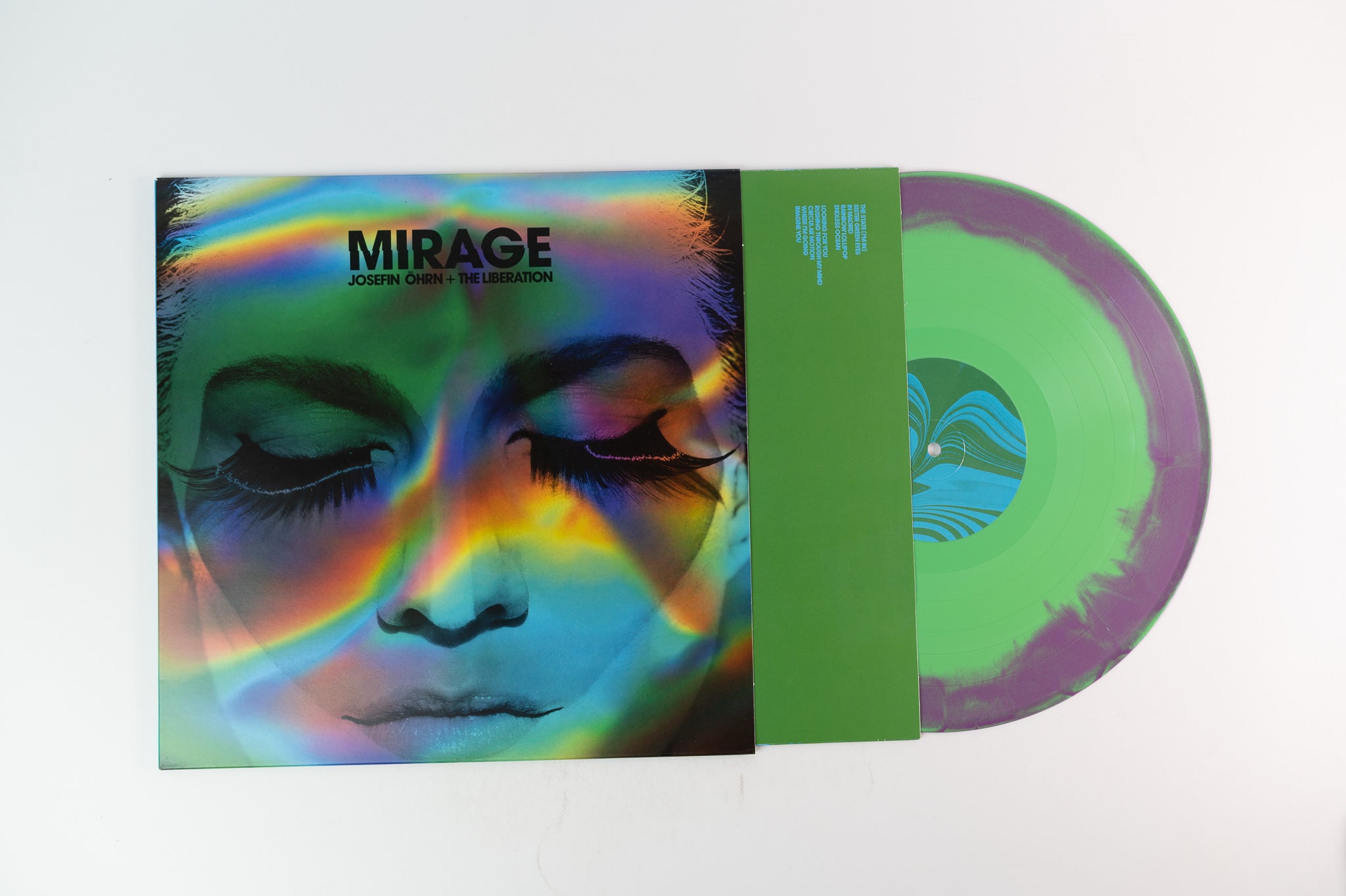 Josefin Ohrn + The Liberation - Mirage on Rocket Limited Purple and Green Swirl Reissue