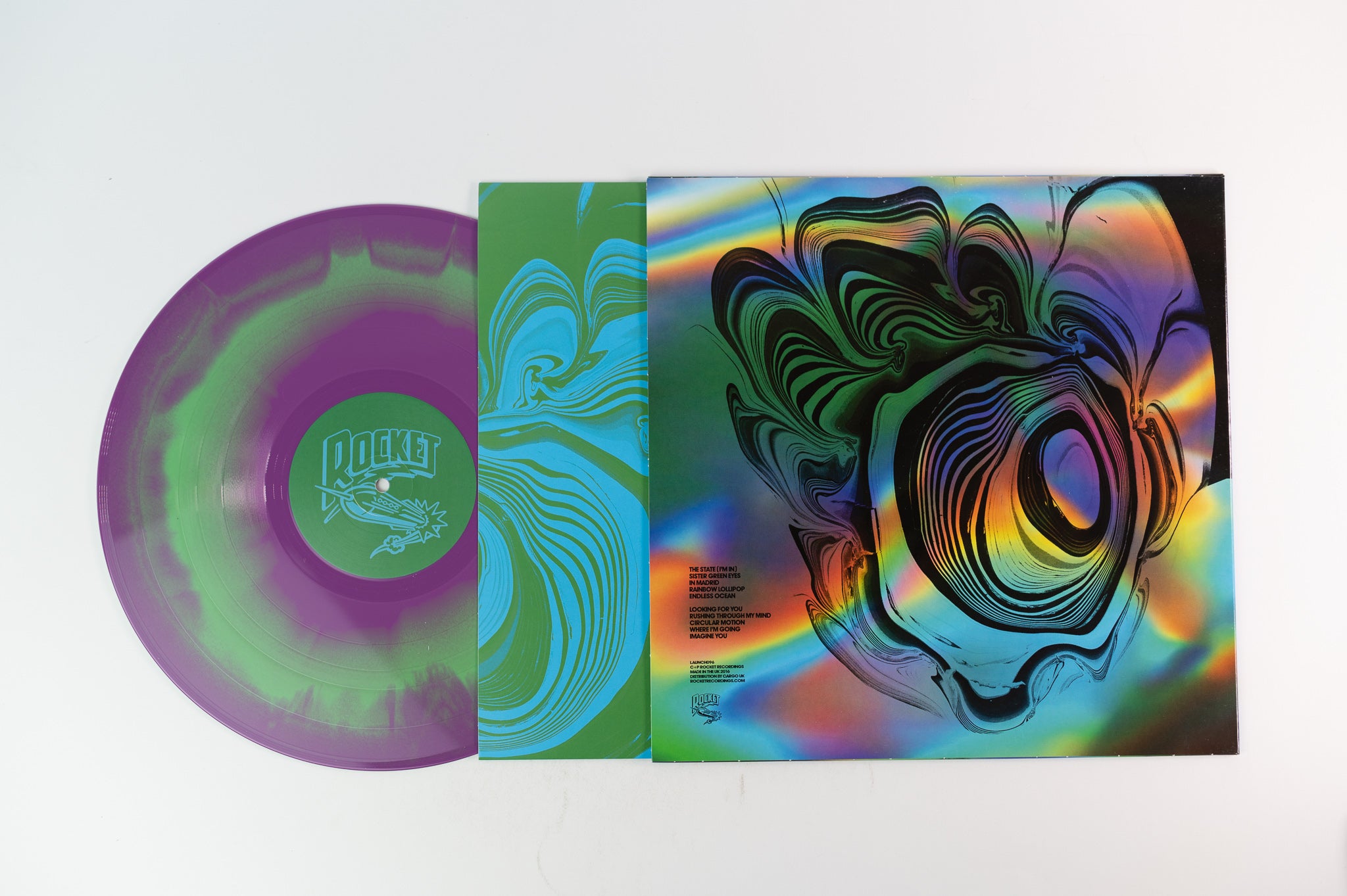 Josefin Ohrn + The Liberation - Mirage on Rocket Limited Purple and Green Swirl Reissue