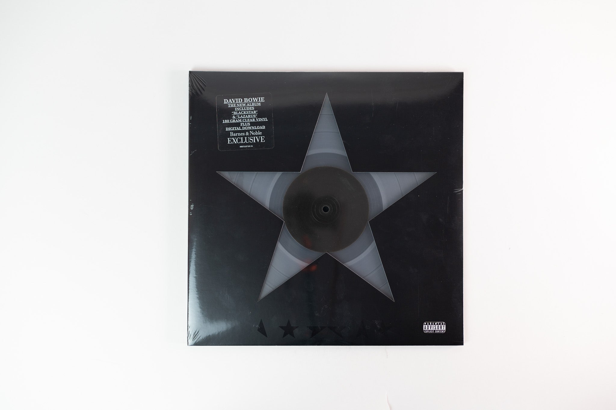 David Bowie - ★ (Blackstar) on ISO Columbia Ltd Clear 180 Gram Vinyl Sealed
