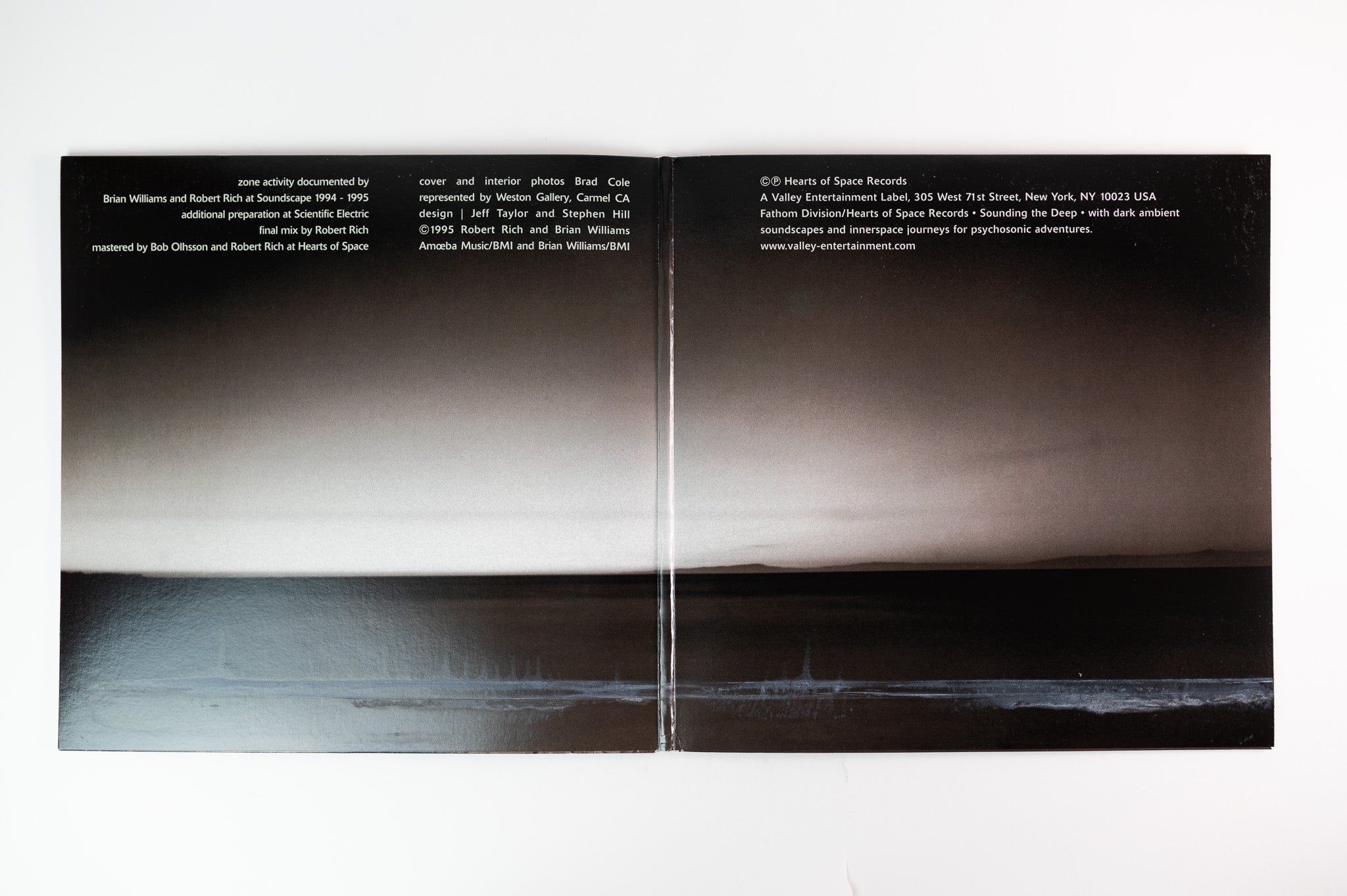 Robert Rich - Stalker on Hearts of Space Fathom Ltd Clear Smoke Reissue