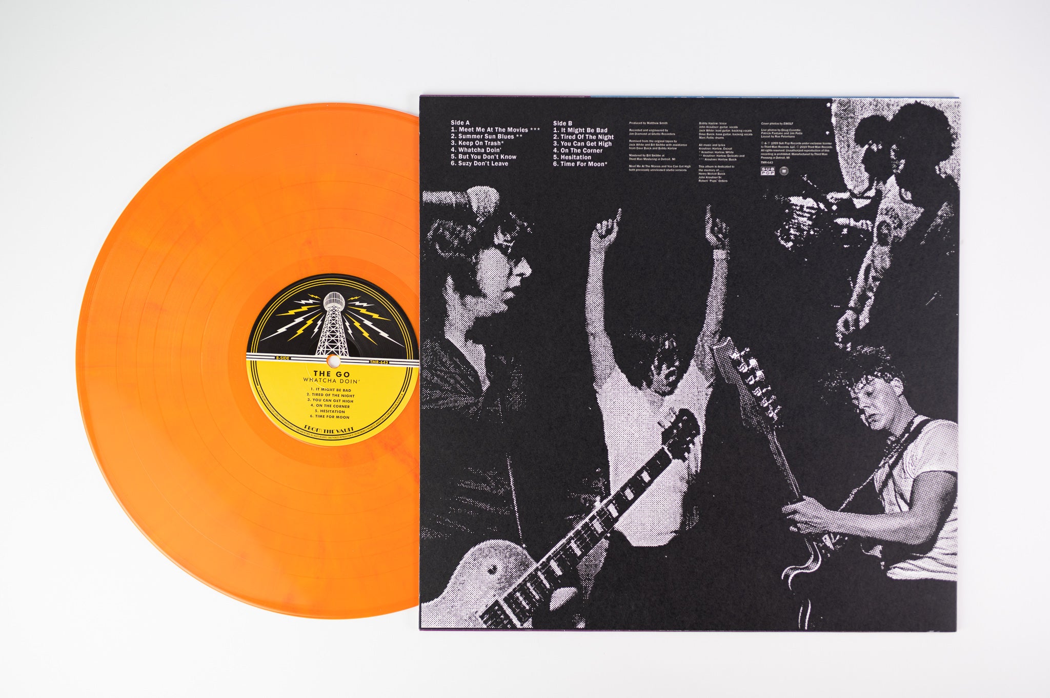 The Go - Whatcha Doin 20th Anniversary Remix Redux on Third Man Records