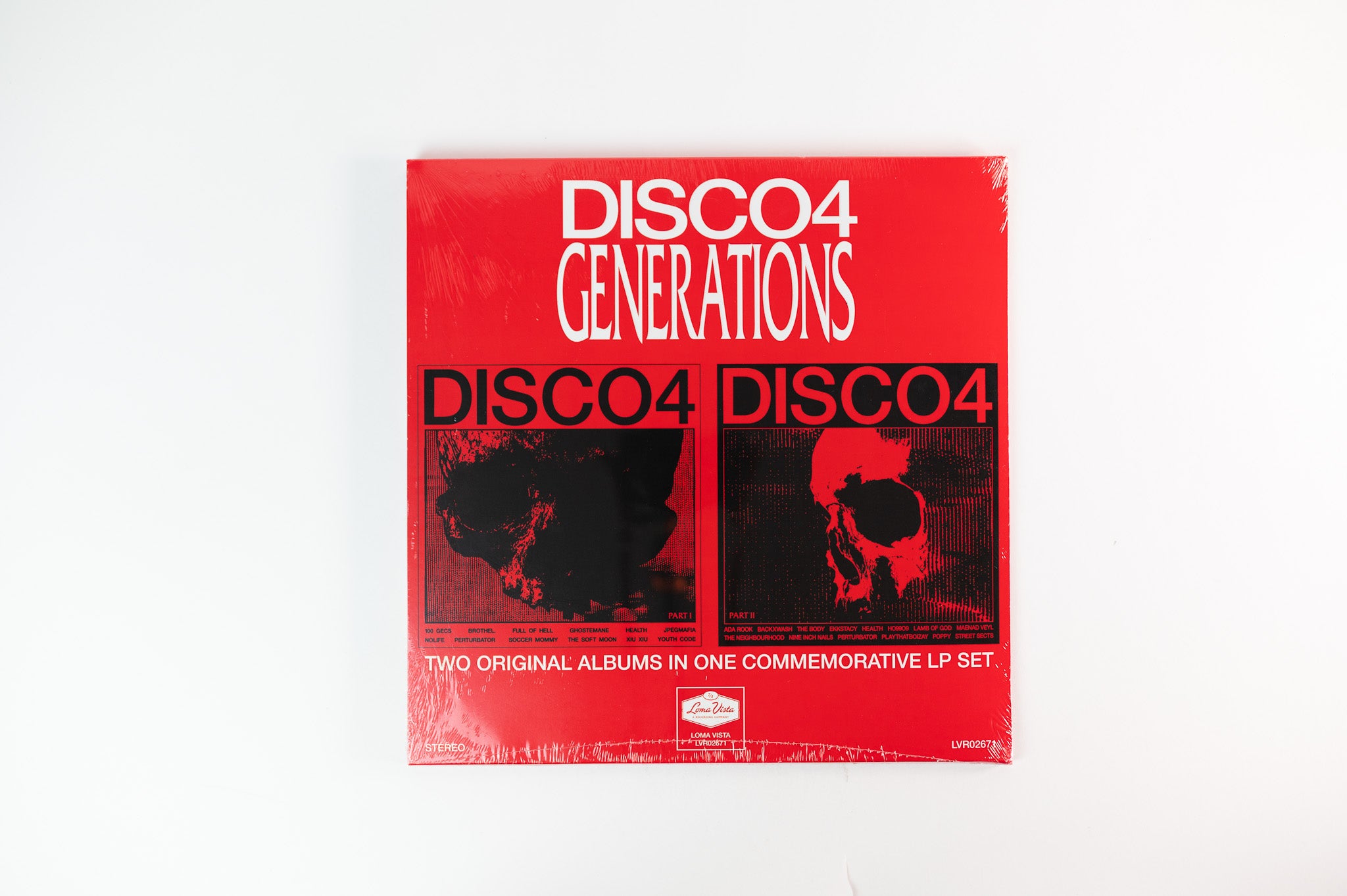 HEALTH - DISCO4 Generations on Loma Vista Colored Vinyl Reissue Sealed