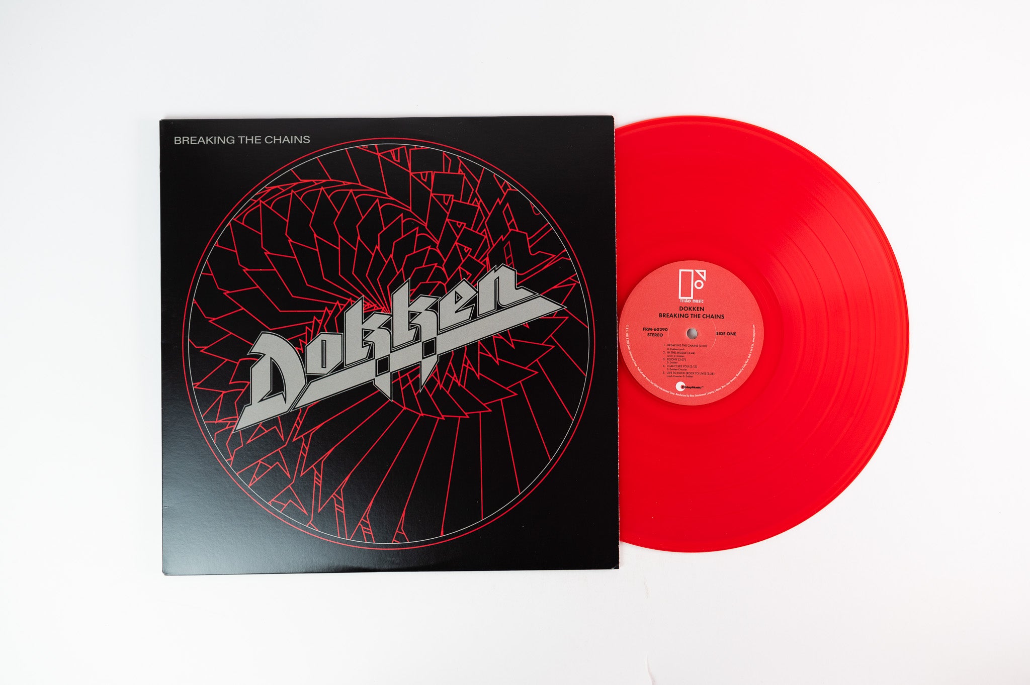 Dokken - Breaking The Chains on Friday Music Red Vinyl Reissue