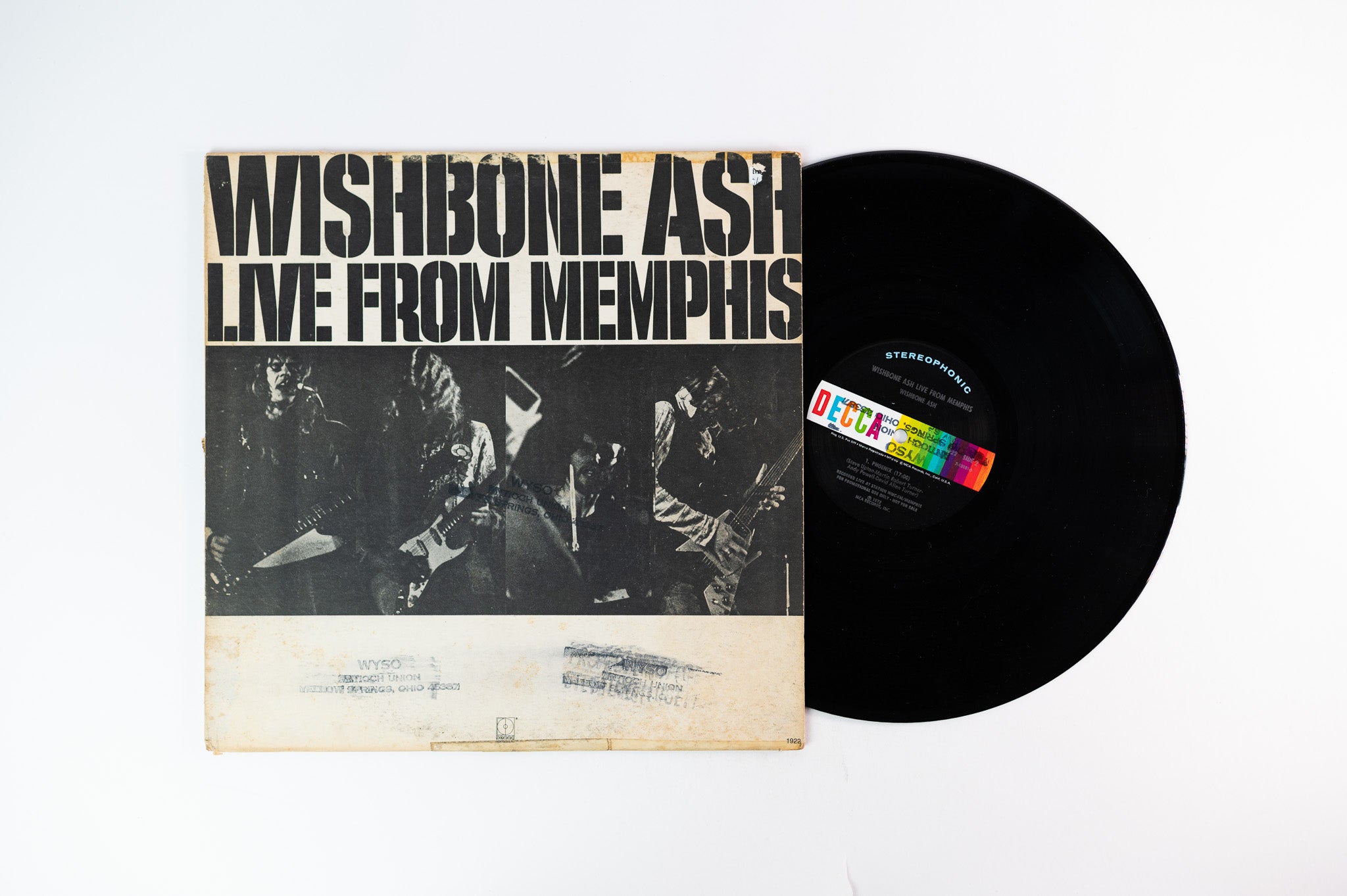 Wishbone Ash - Wishbone Ash Live From Memphis on Decca Promo