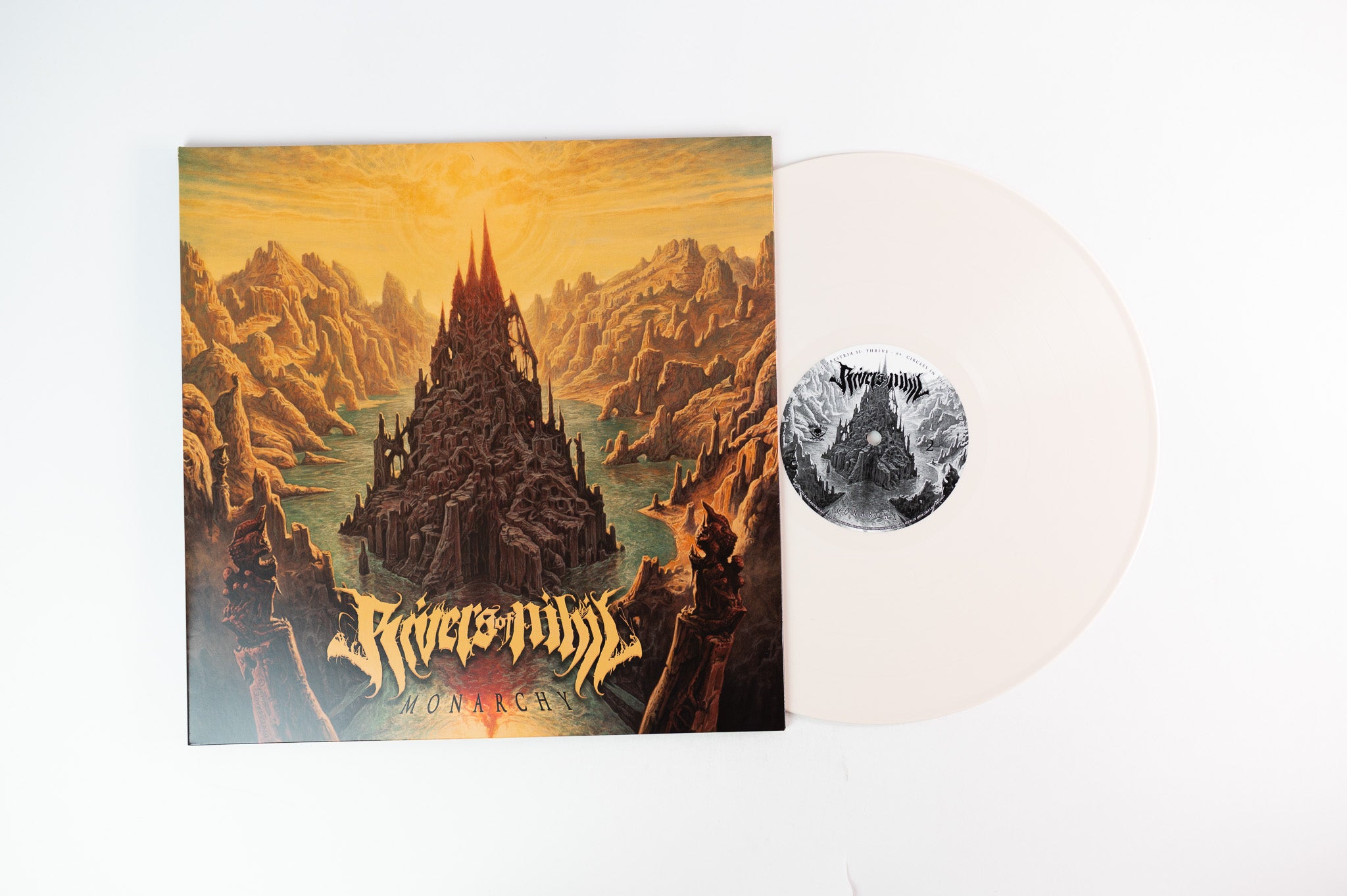 Rivers Of Nihil - Monarchy on Metal Blade Ltd Bone Vinyl Reissue