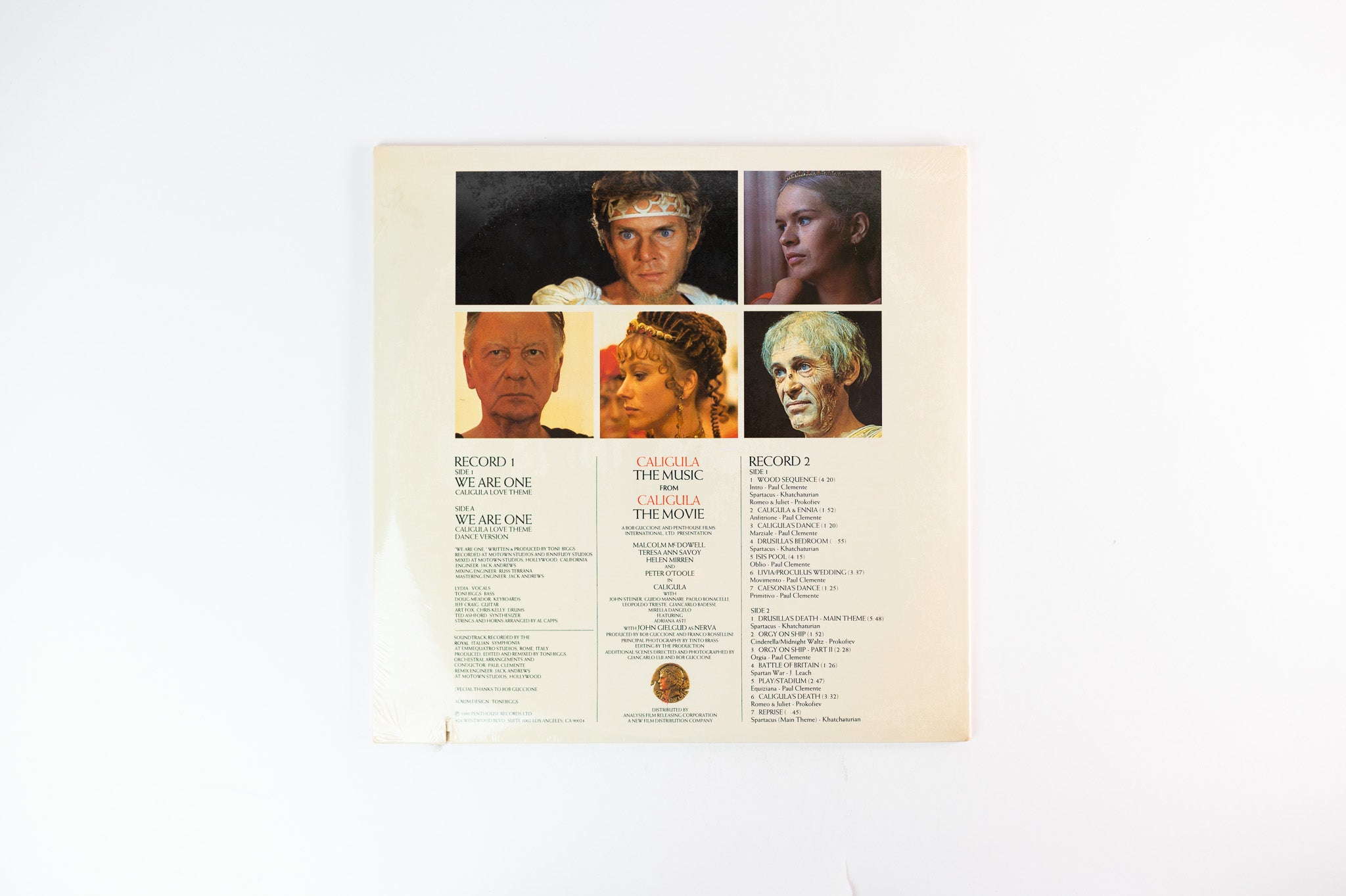 Various - Caligula: The Music on Penthouse Records Sealed
