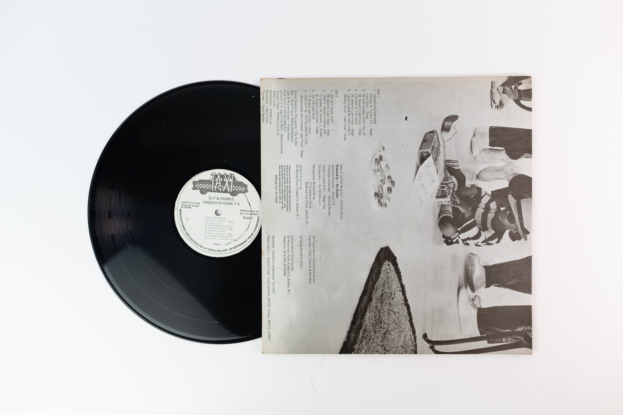 Home T-4 - Sly & Robbie Present Home T-4 on Taxi Jamaican Pressing