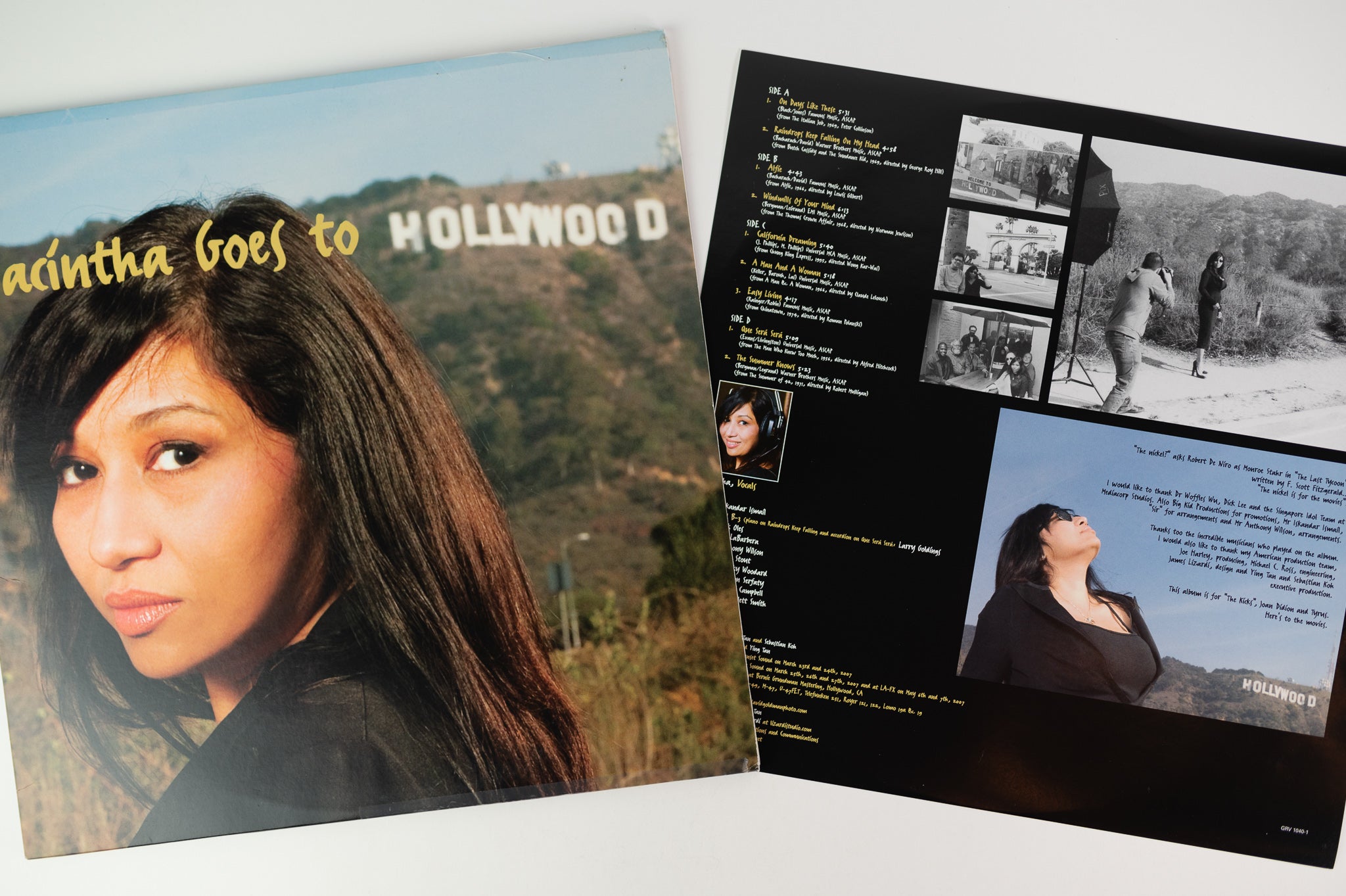 Jacintha - Jacintha Goes To Hollywood on Groove Note