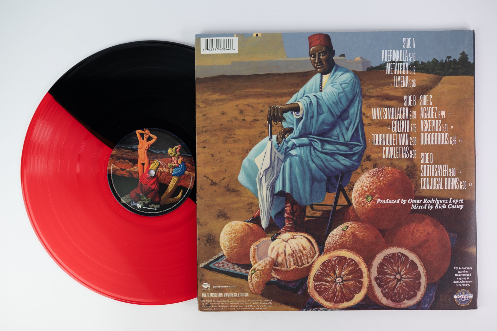 The Mars Volta - The Bedlam In Goliath on Universal Colored Vinyl