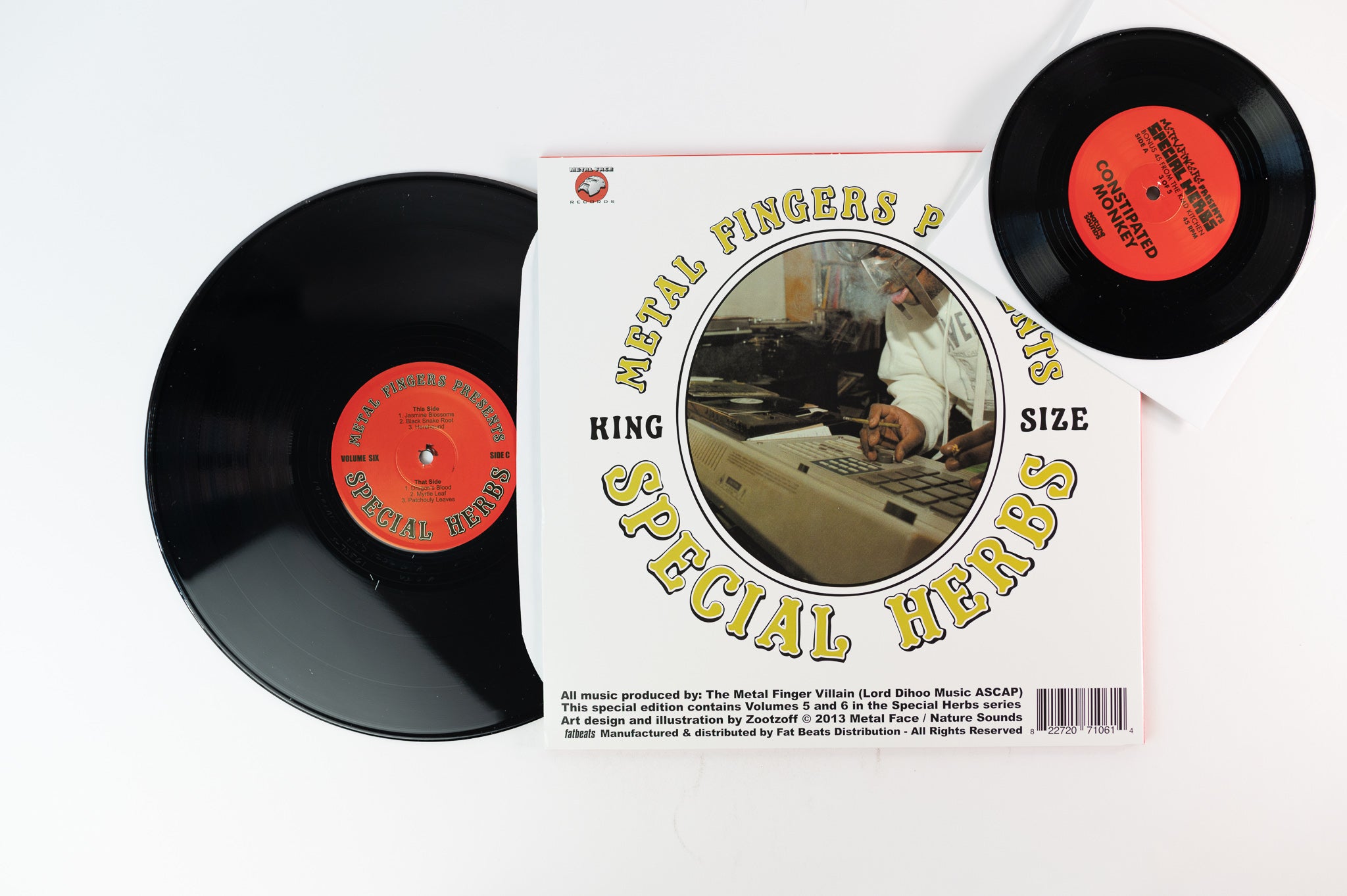 Metal Fingers - Special Herbs Volume 5 & 6 on Natural Sounds Limited Edition Reissue