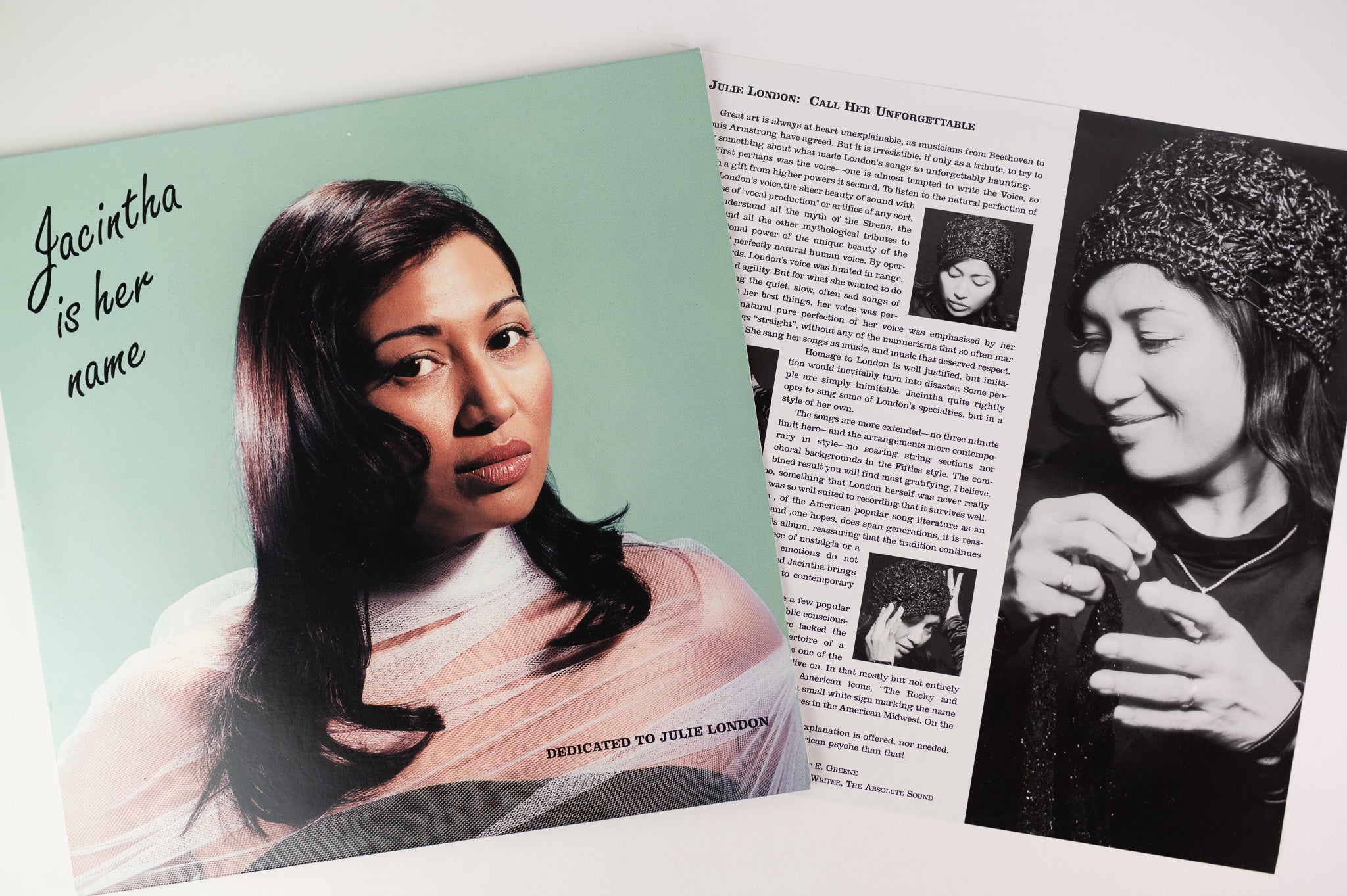 Jacintha - Jacintha Is Her Name on Groove Note