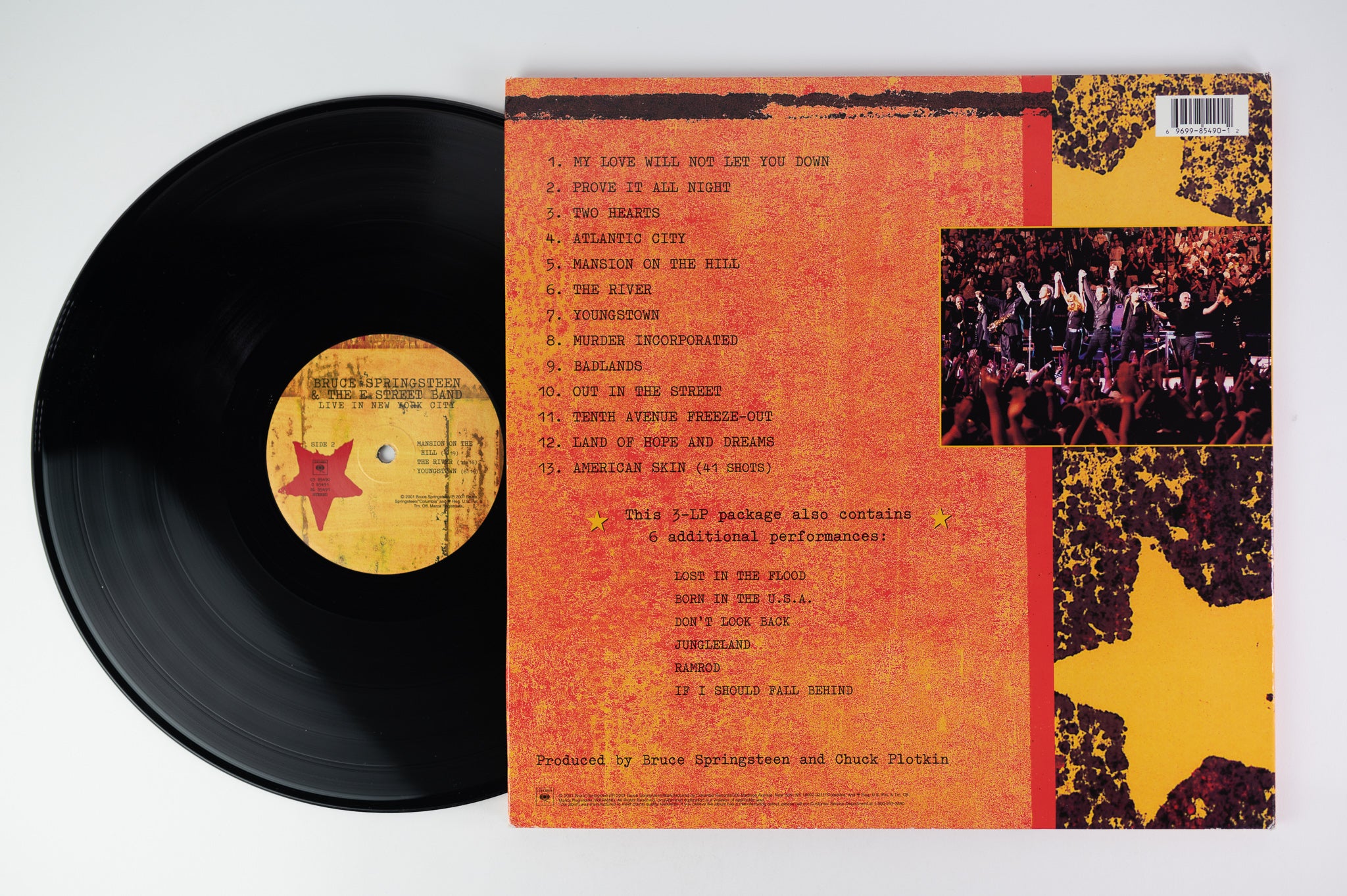 Bruce Springsteen & The E Street Band - Live In New York City on Columbia