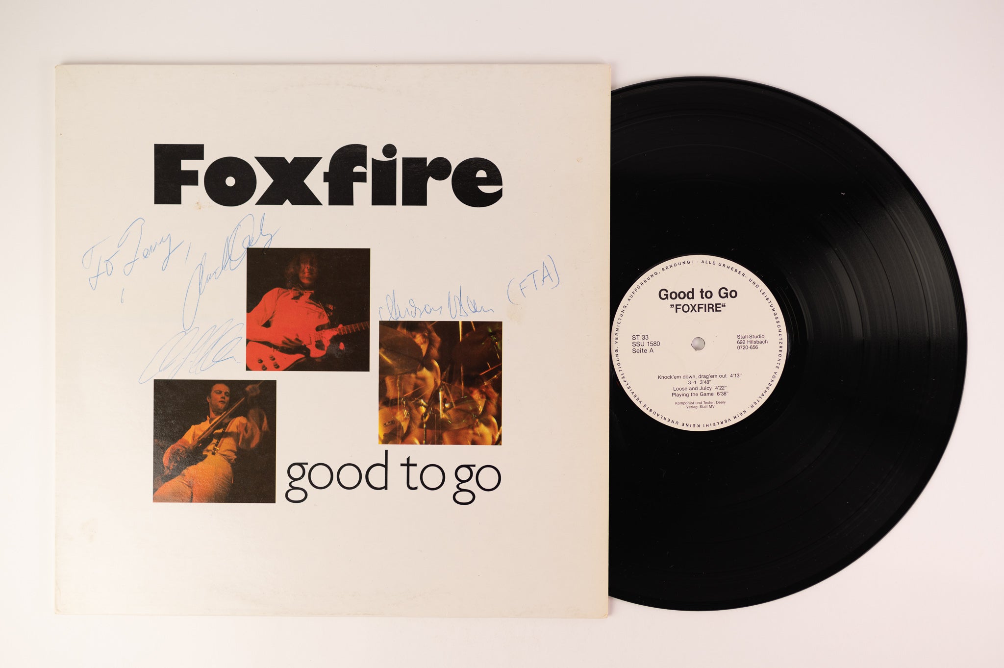 Foxfire - Good To Go on Stall-Studio German Pressing