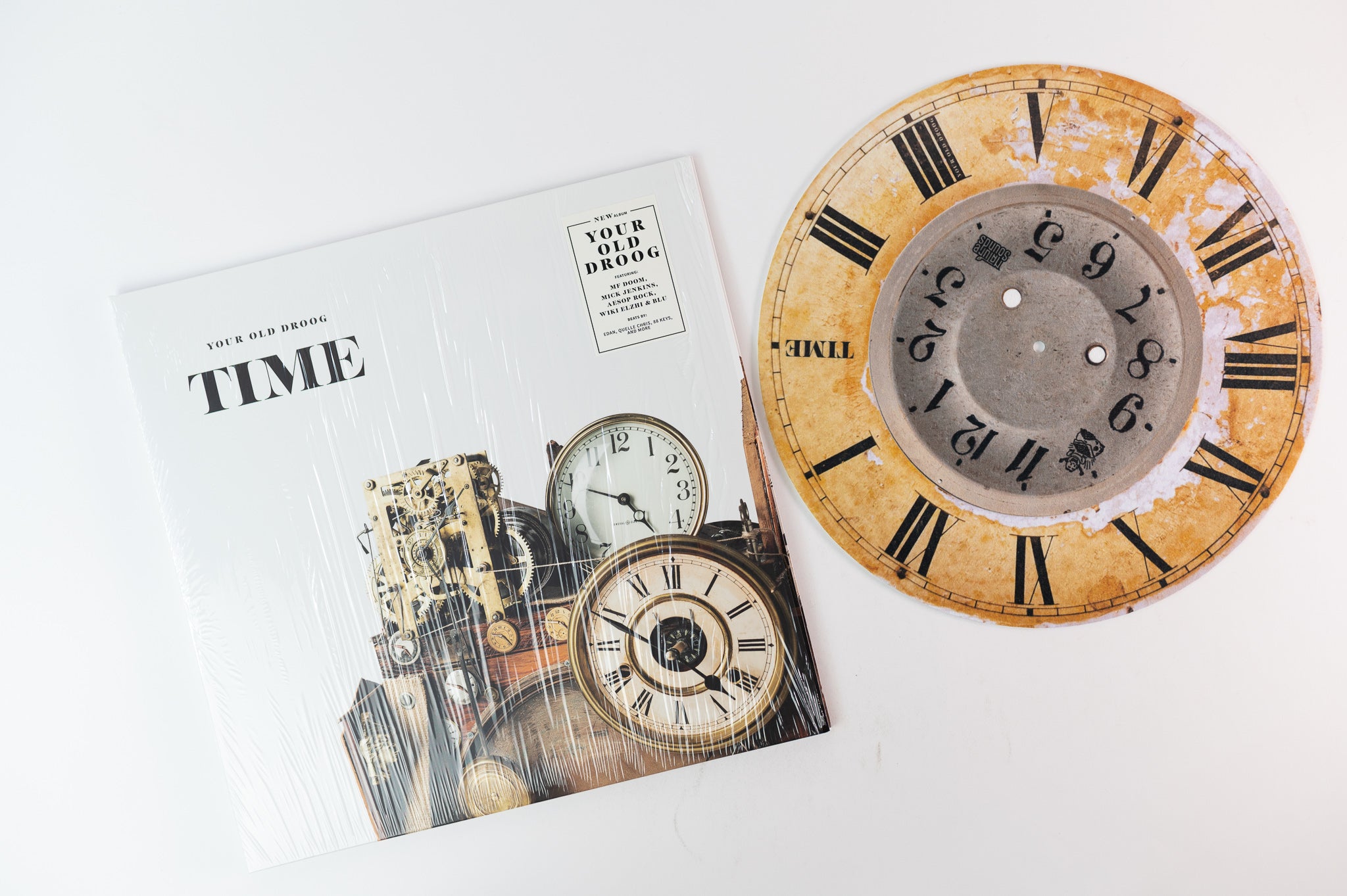 Your Old Droog - TIME on Nature Sounds Limited Grandmother Clock Brown Vinyl