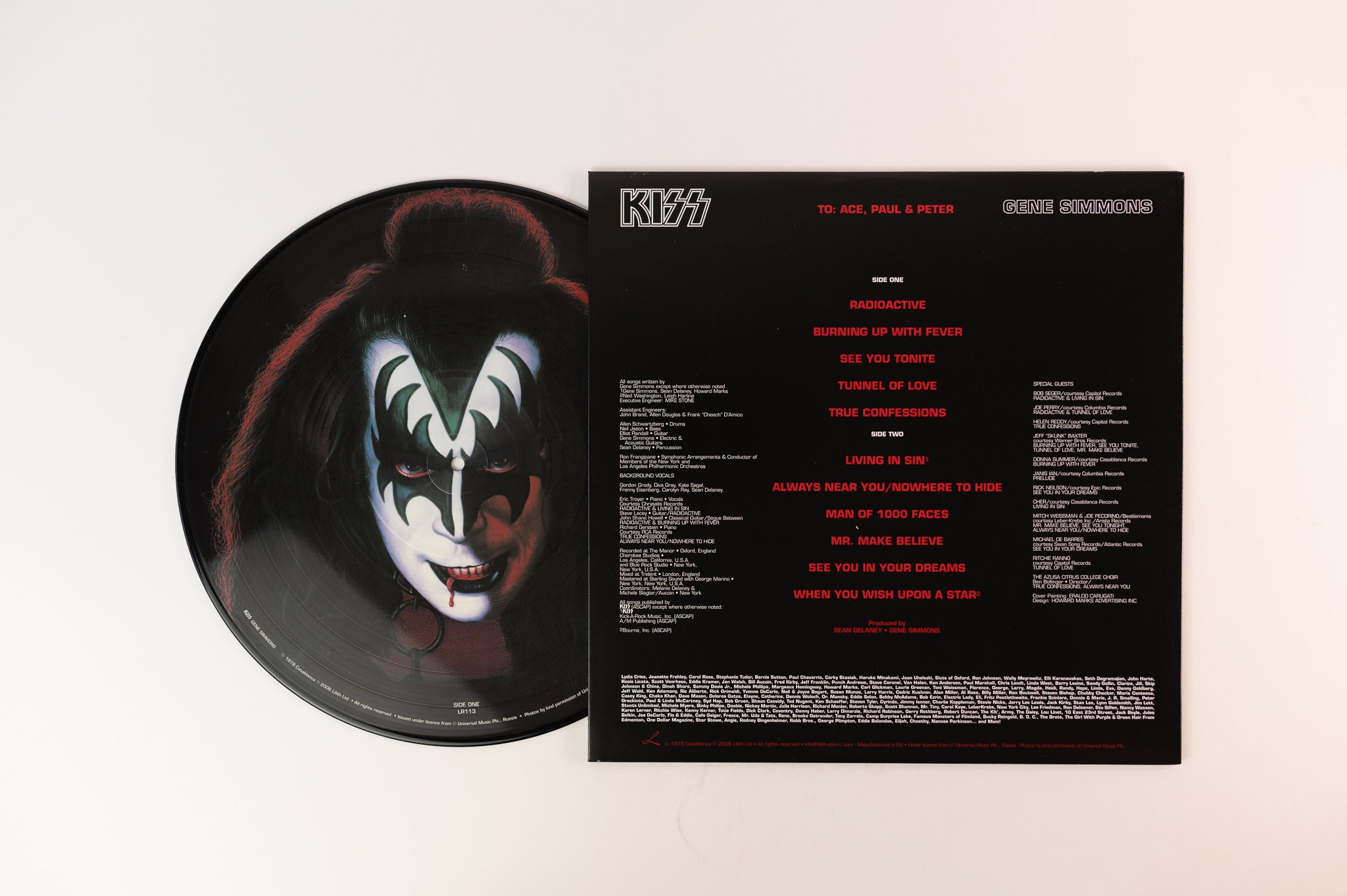 Kiss - Gene Simmons on Lilith 2006 Russian Reissue