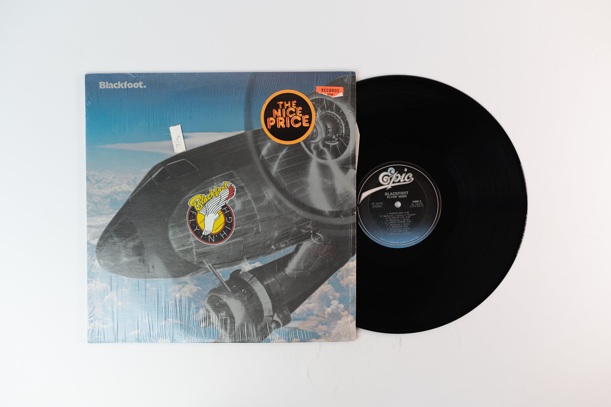 Blackfoot - Flyin' High on Epic 1979 Reissue