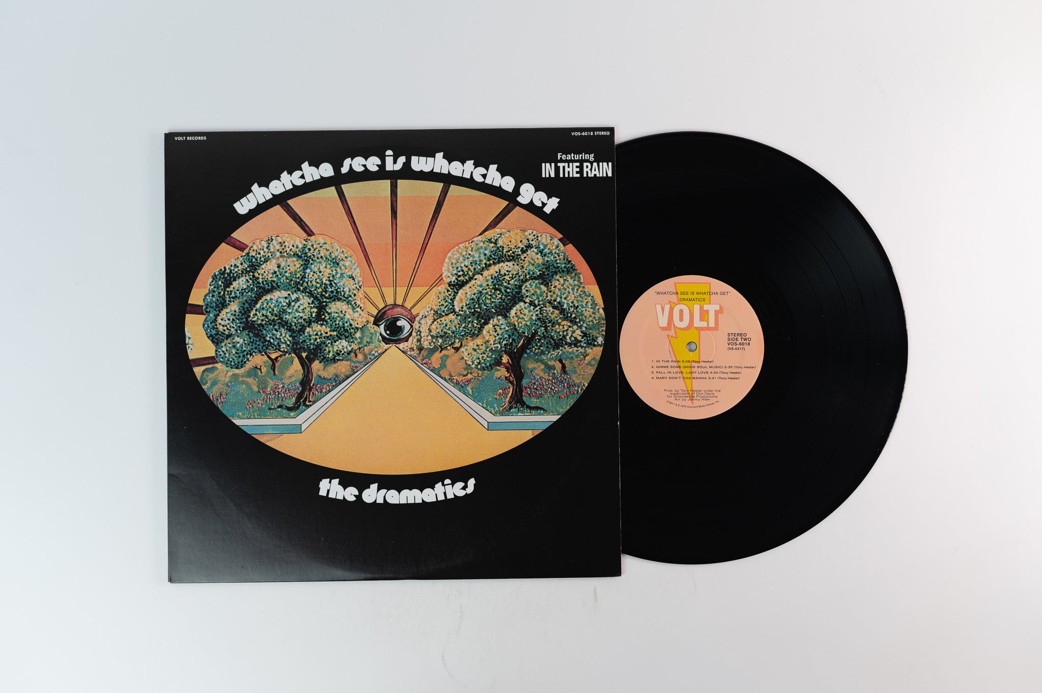 The Dramatics - Whatcha See Is Whatcha Get on Volt Reissue