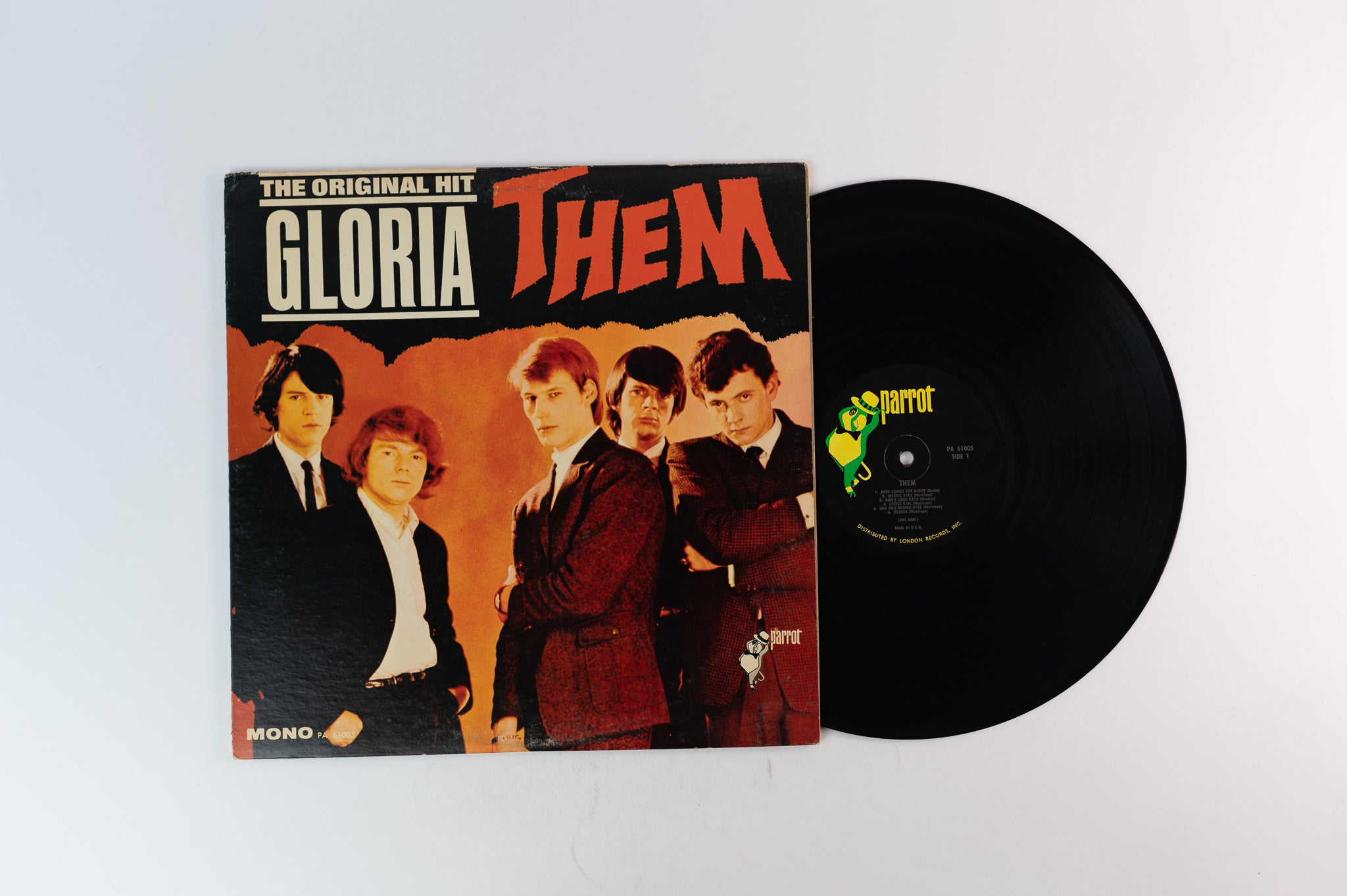 Them - Here Comes The Night on Parrot Mono