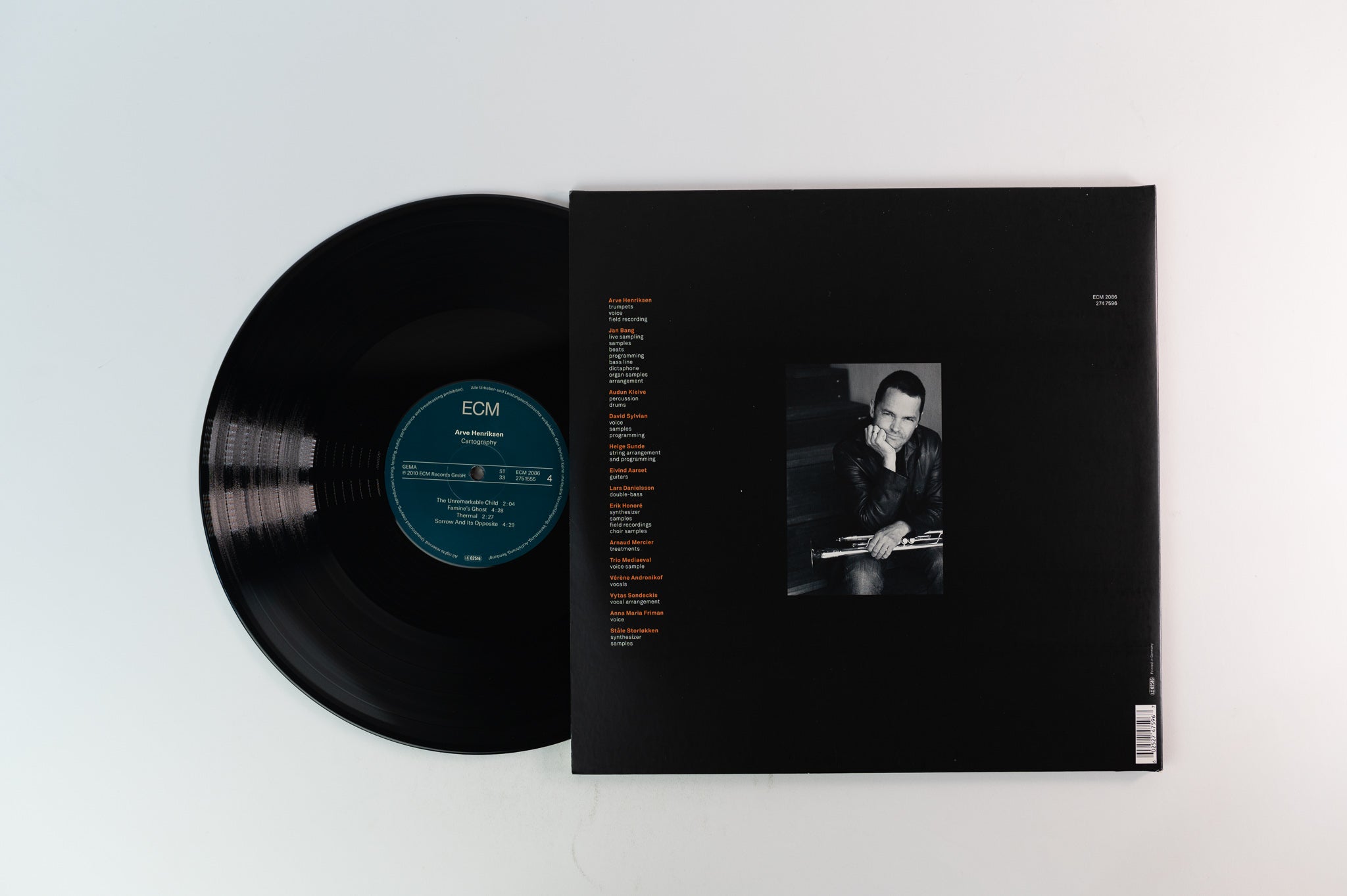 Arve Henriksen - Cartography on ECM German Pressing