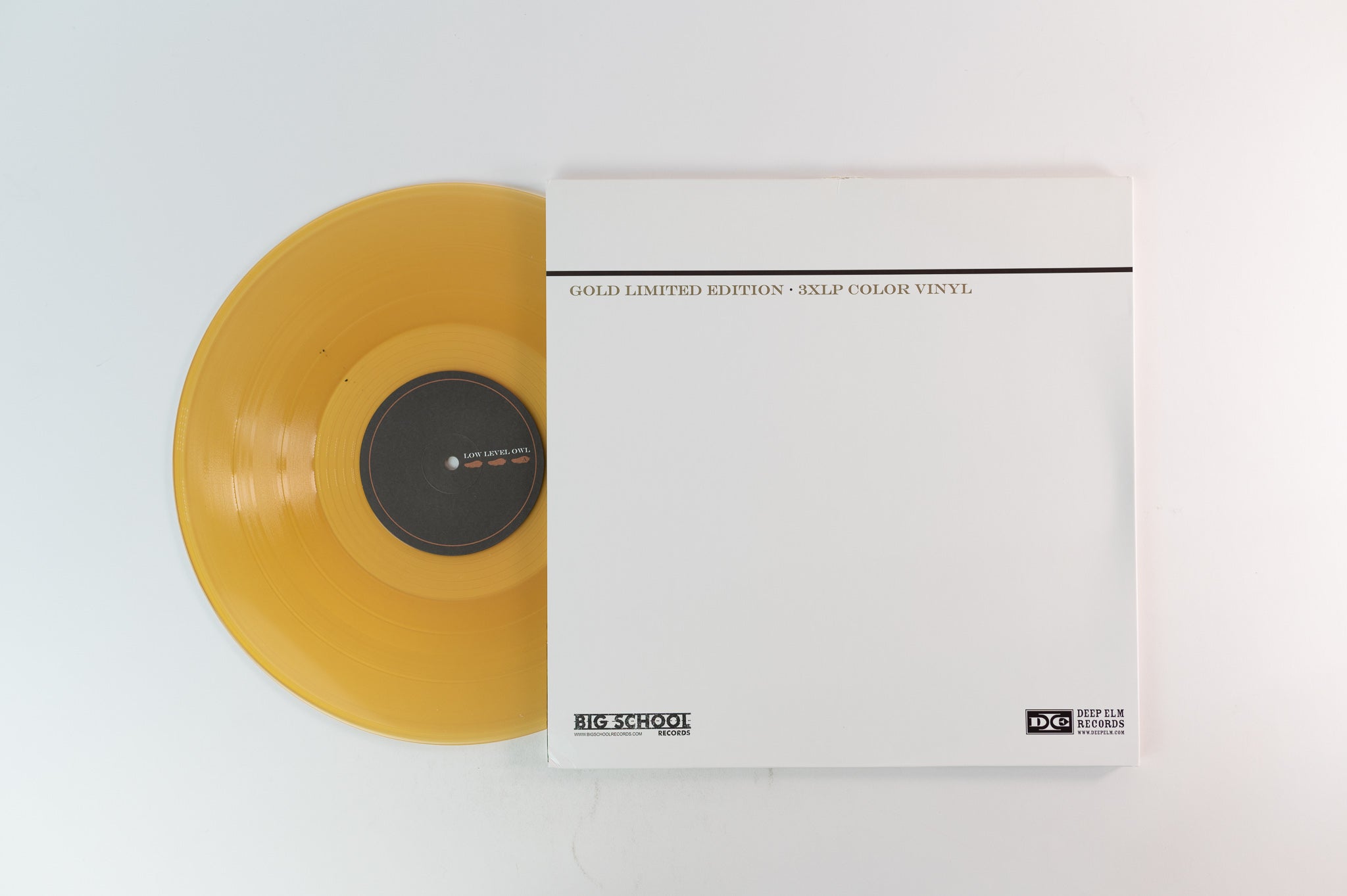 The Appleseed Cast - Low Level Owl: Volumes I + II on Deep Elm Limited Gold Vinyl