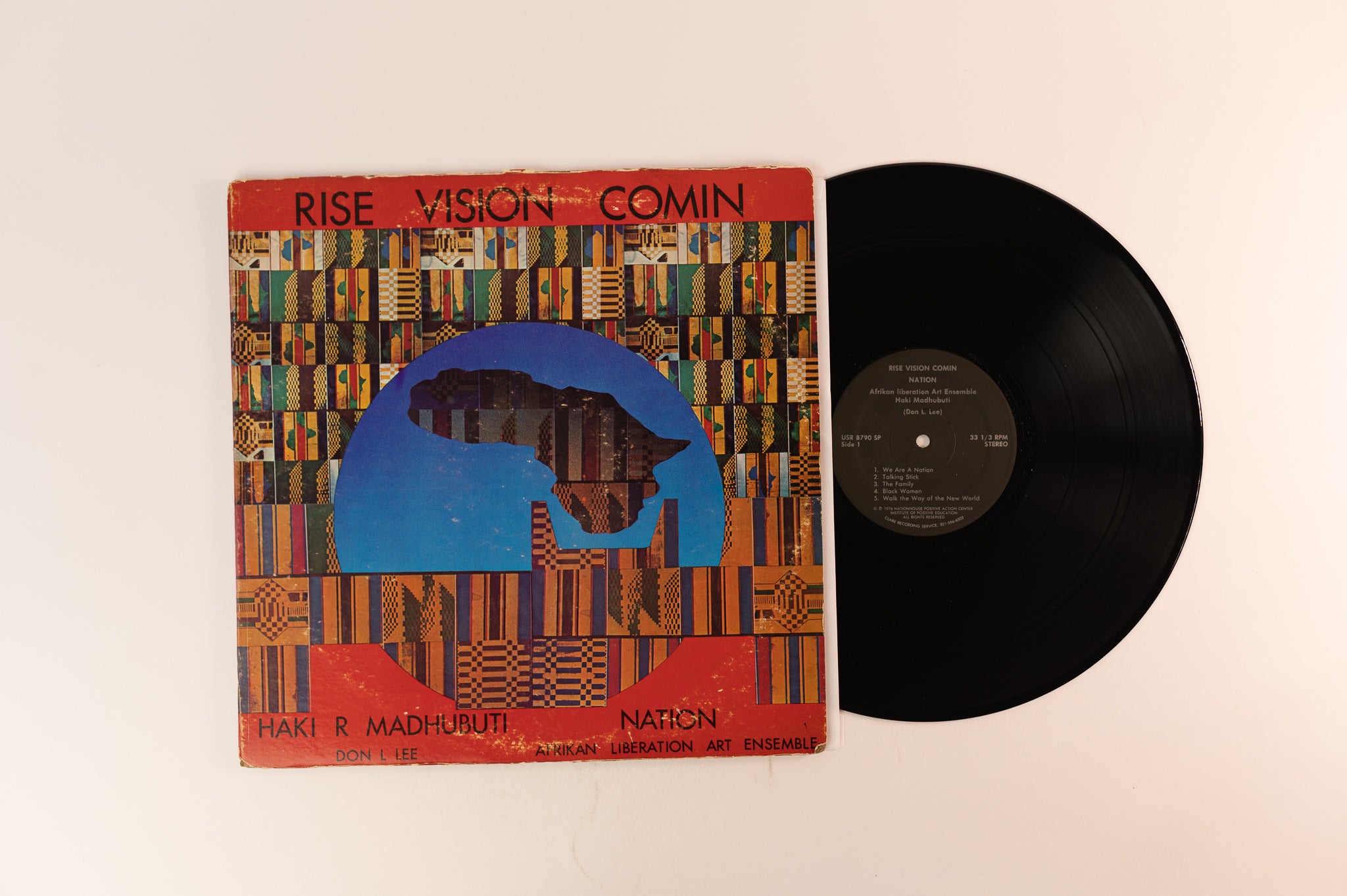 Nation Afrikan Liberation Art Ensemble Don L Lee - Rise Vision Comin on Rise