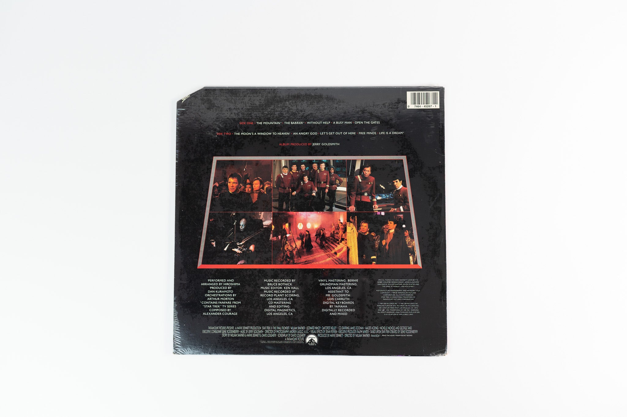 Jerry Goldsmith - Star Trek V: The Final Frontier Soundtrack on Epic Sealed