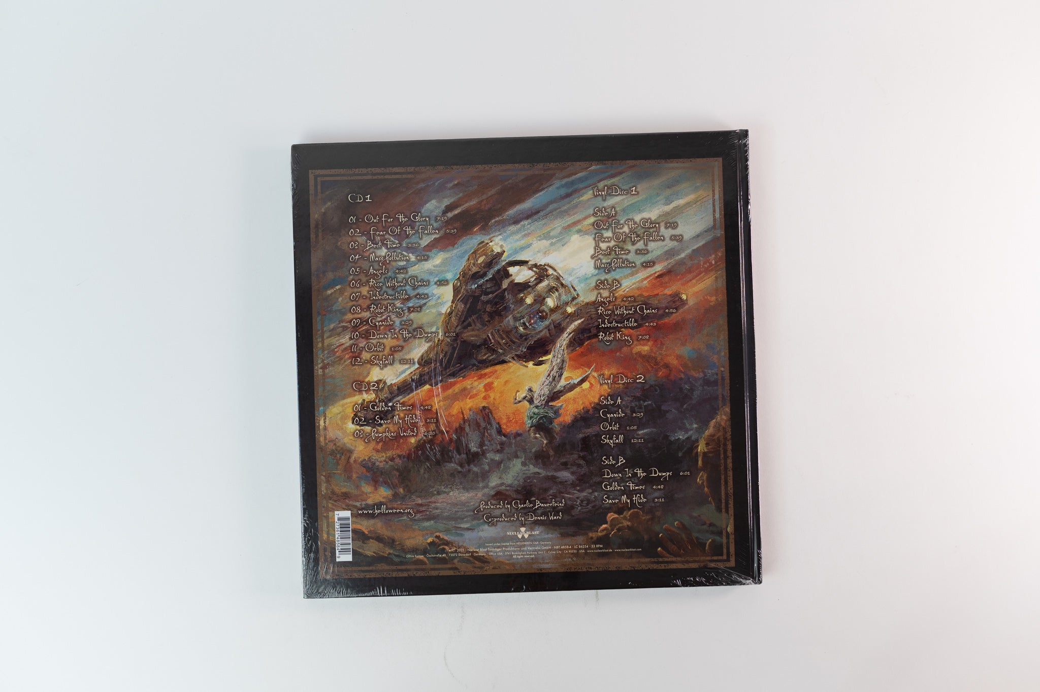 Helloween - Helloween on Nuclear Blast German Press Limited Edition Earbook Sealed