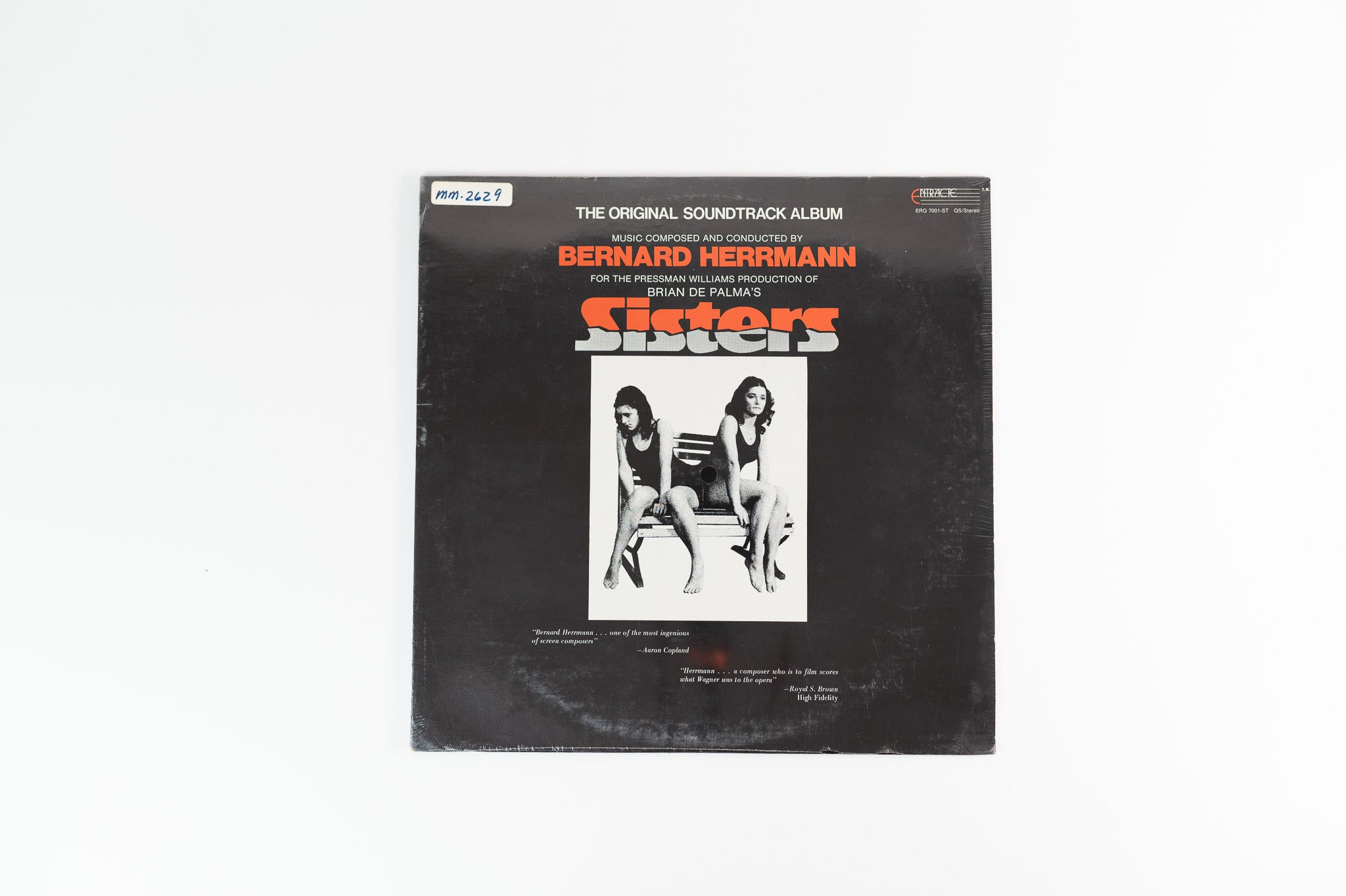 Bernard Herrmann - Sisters (Original Motion Picture Soundtrack) on Entr'acte Sealed