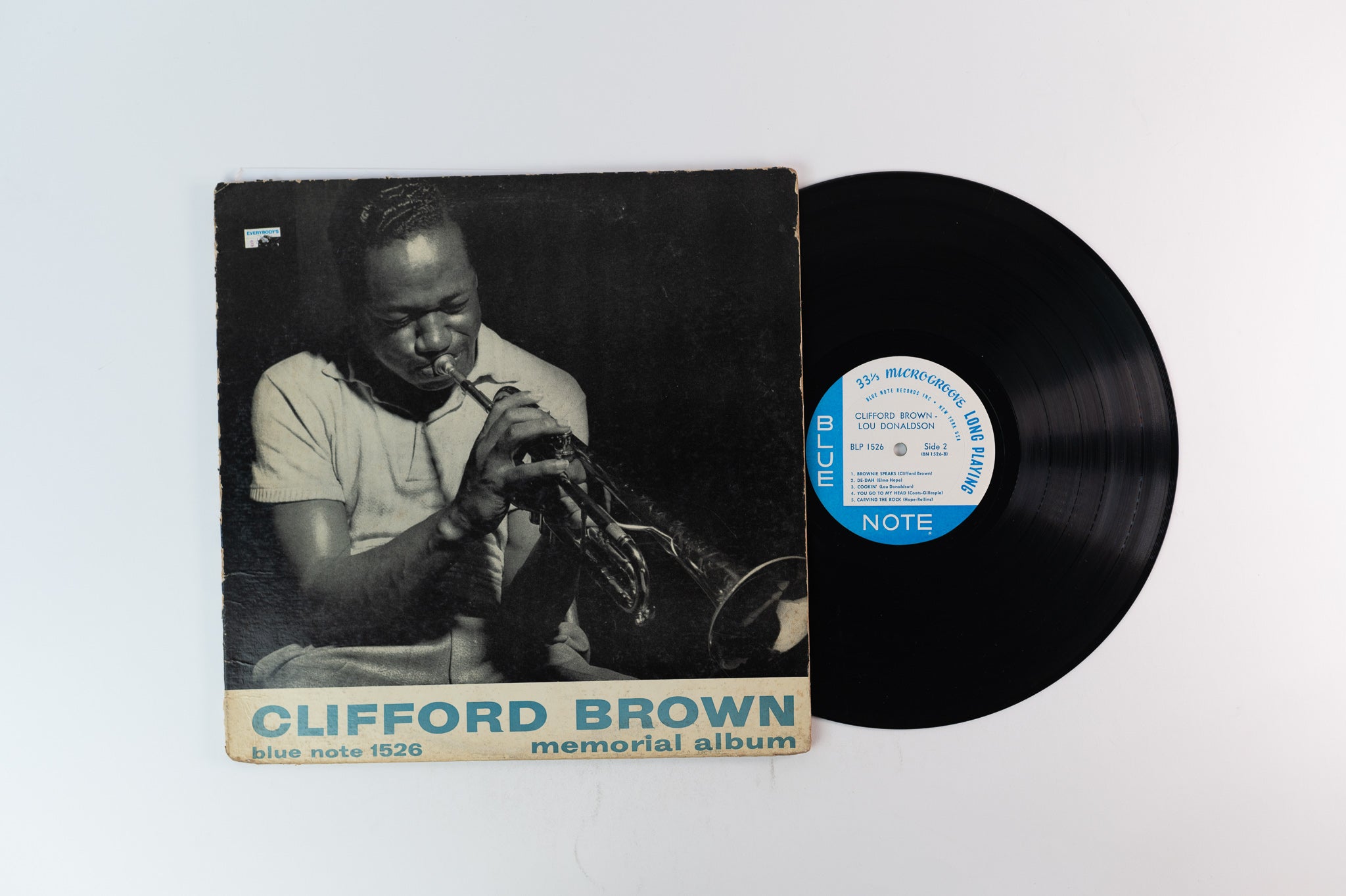 Clifford Brown - Memorial Album on Blue Note 1526 Mono NY Not Deep Groove