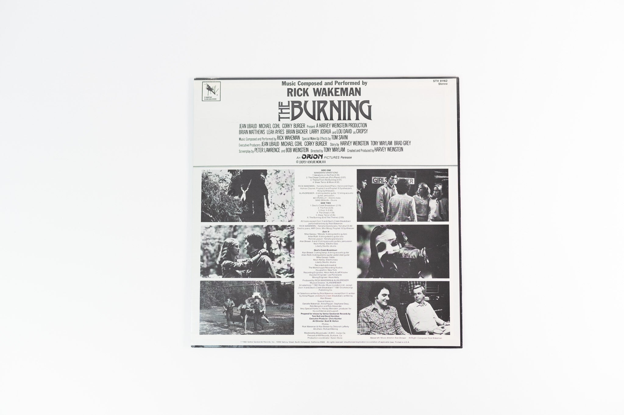 Rick Wakeman - The Burning (Original Soundtrack) on Varese Sarabande Sealed