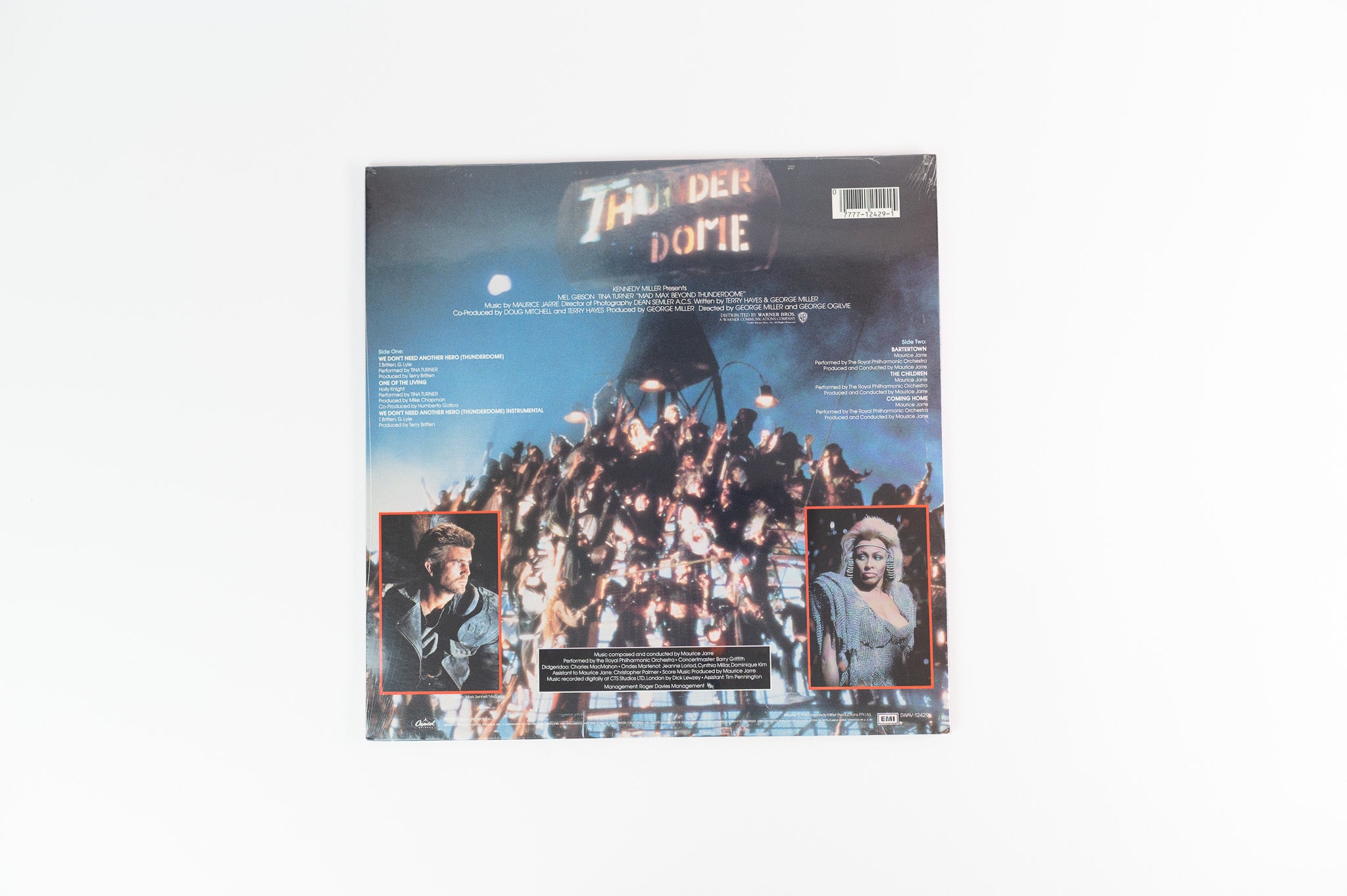 Tina Turner - Mad Max Beyond Thunderdome (Original Soundtrack) on Capitol Sealed