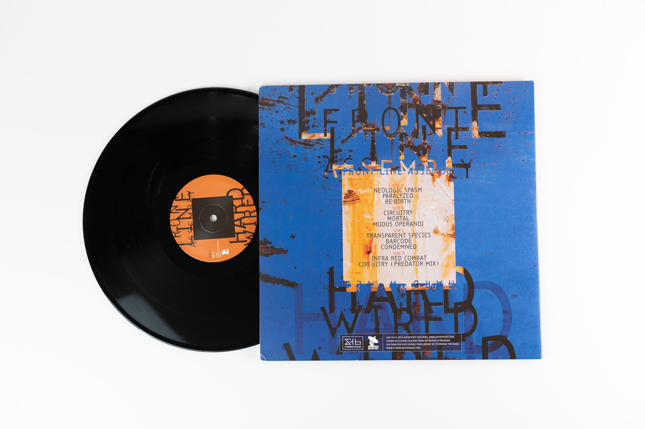 Front Line Assembly - Hard Wired on Artoffact Limited Reissue