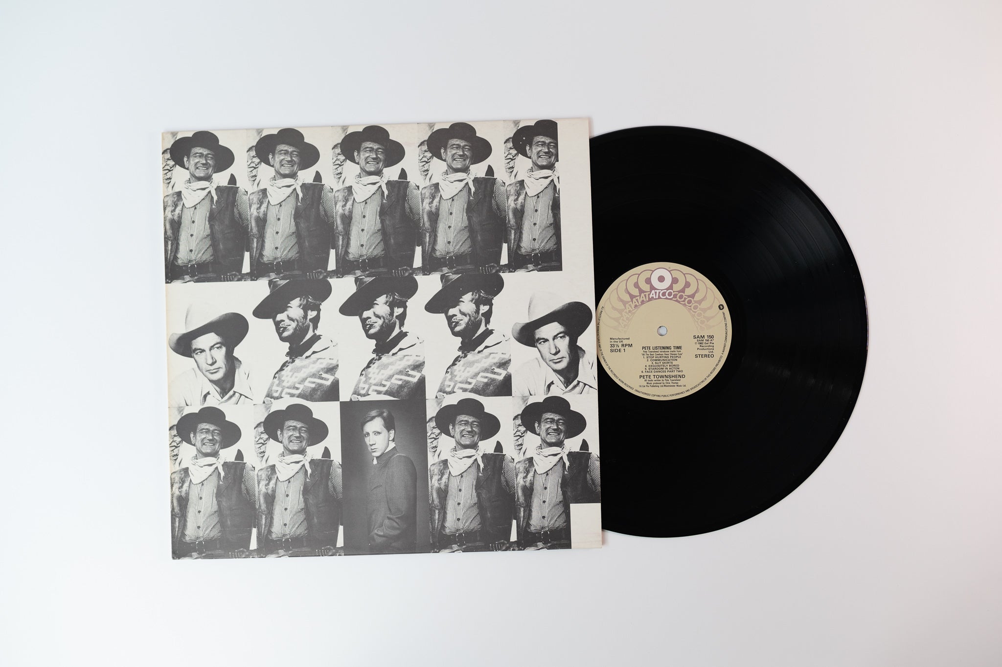 Pete Townshend - Pete Listening Time on Atco UK Promo Only