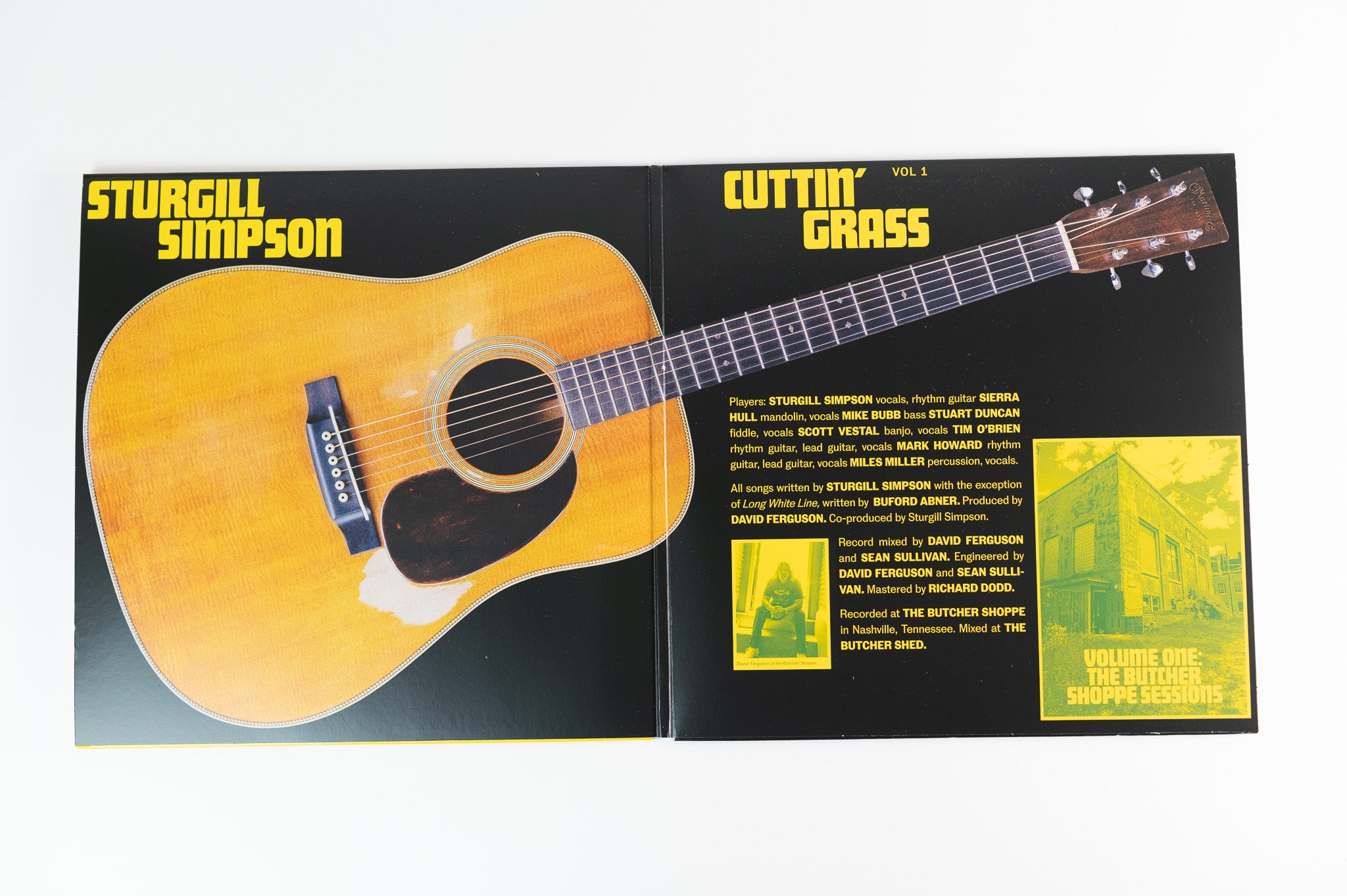 Sturgill Simpson - Cuttin' Grass Vol. 1 on High Mountain Ltd Indie Exclusive Green & Yellow