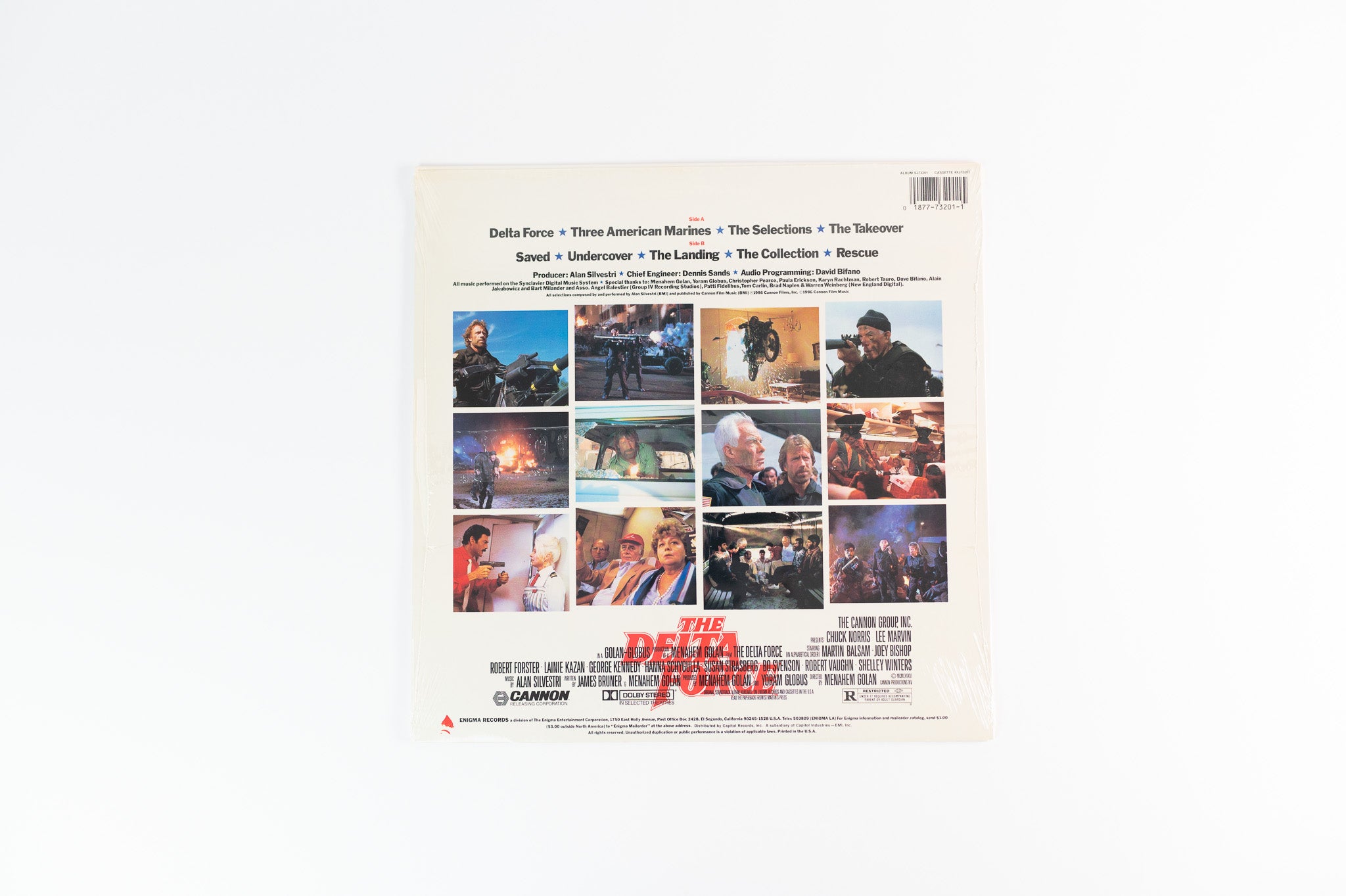 Alan Silvestri - Delta Force (Original Motion Picture Soundtrack) on Enigma Sealed