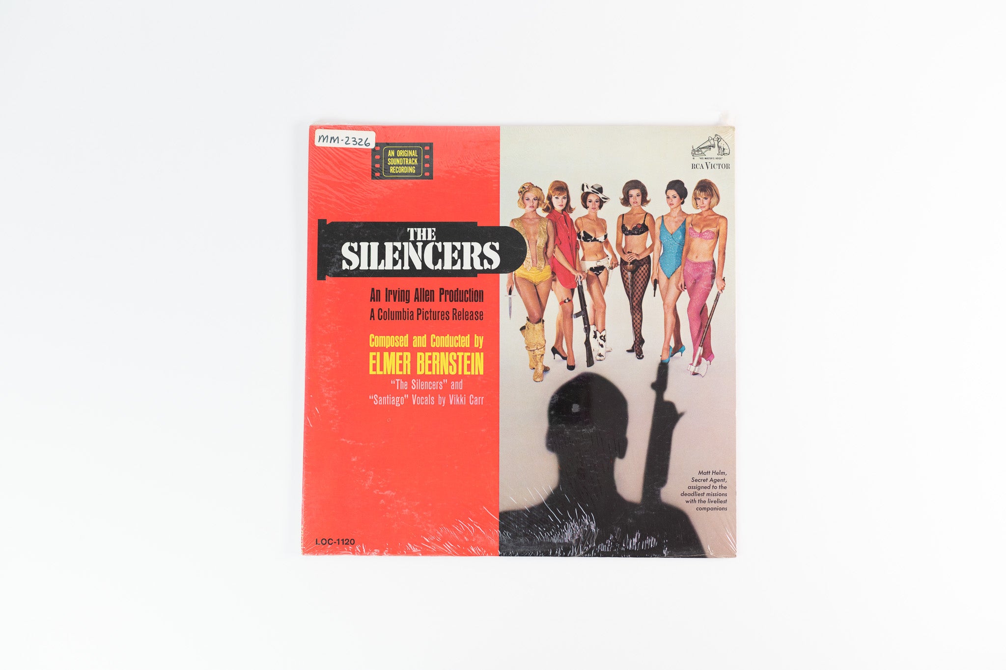 Elmer Bernstein - The Silencers (Soundtrack) on RCA Sealed