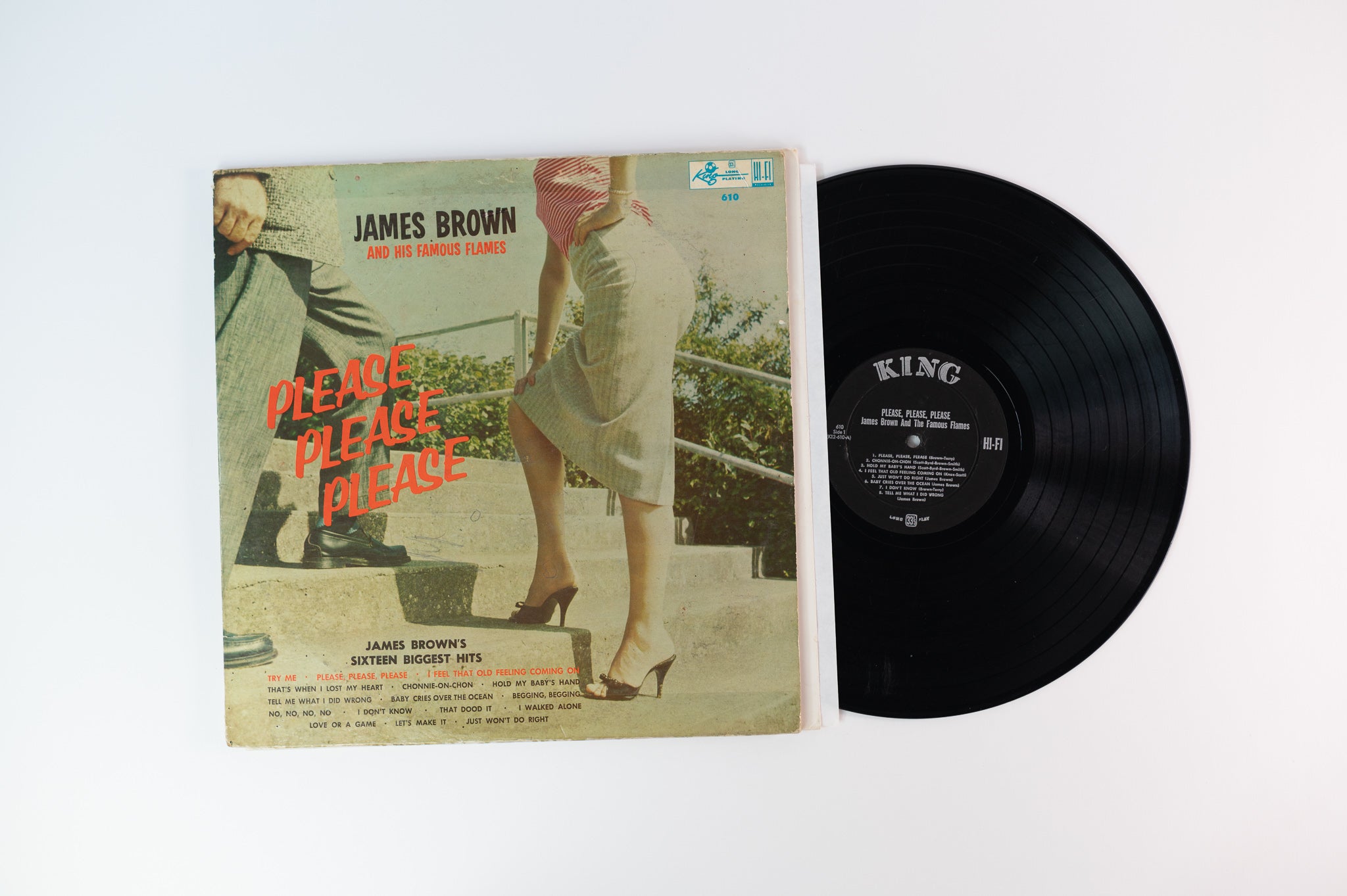 James Brown & The Famous Flames - Please, Please, Please on King Legs Cover