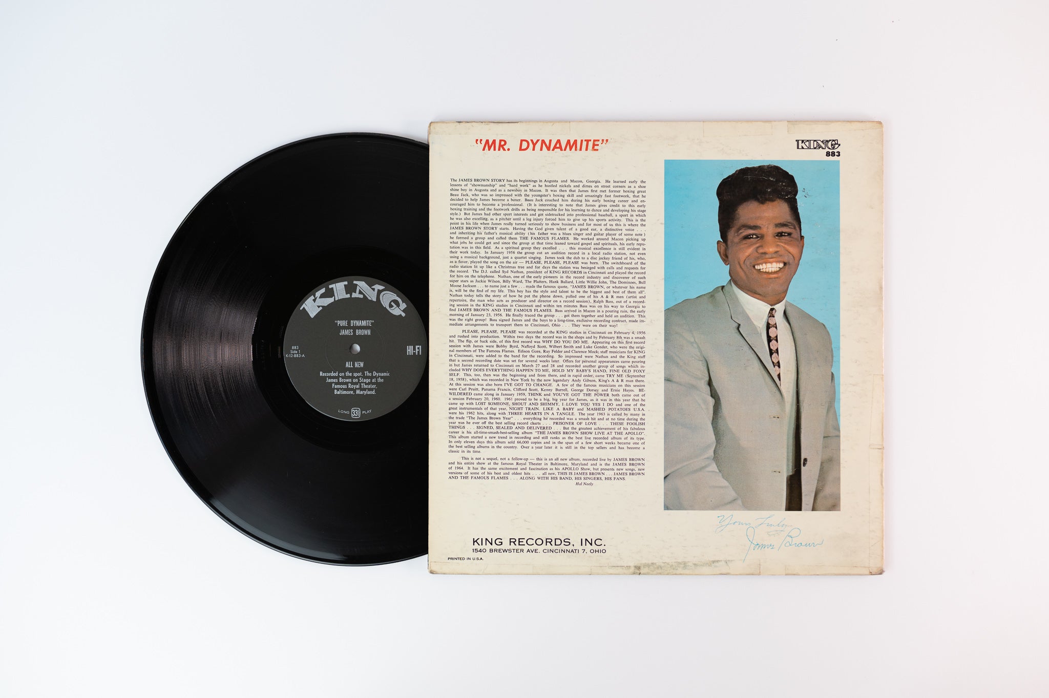 James Brown - Pure Dynamite! on King Mono