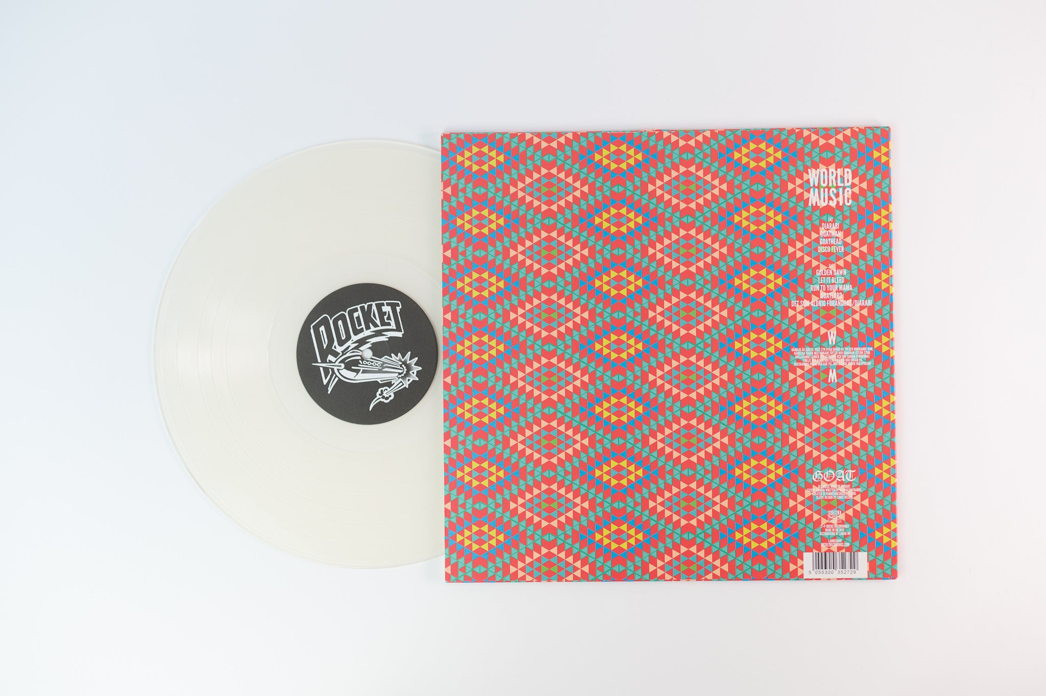 Goat - World Music on Rocket Limited Clear Vinyl Reissue