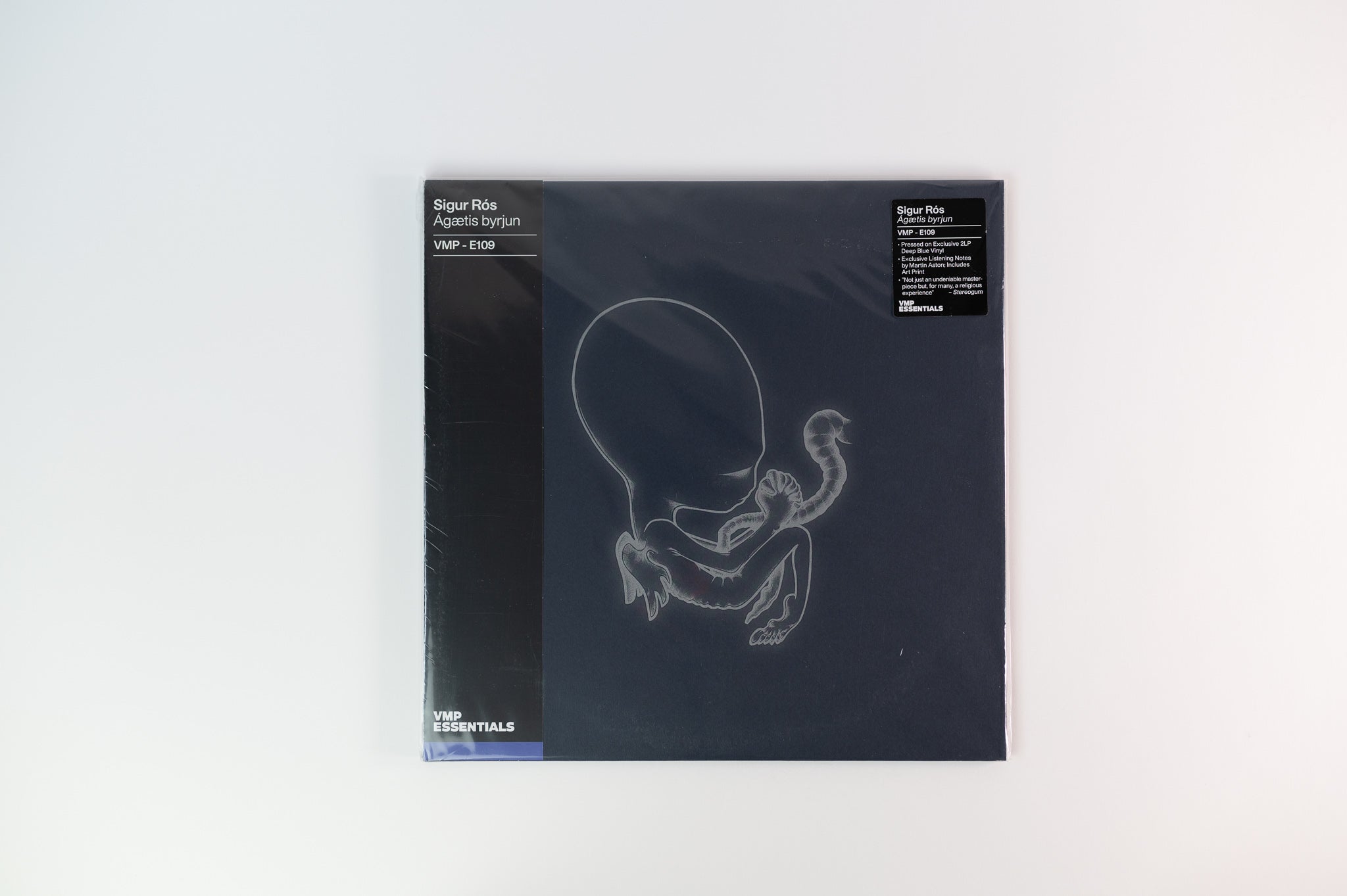 Sigur Rós - Ágætis Byrjun on Krunk Vinyl Me Please Deep Blue Vinyl Reissue