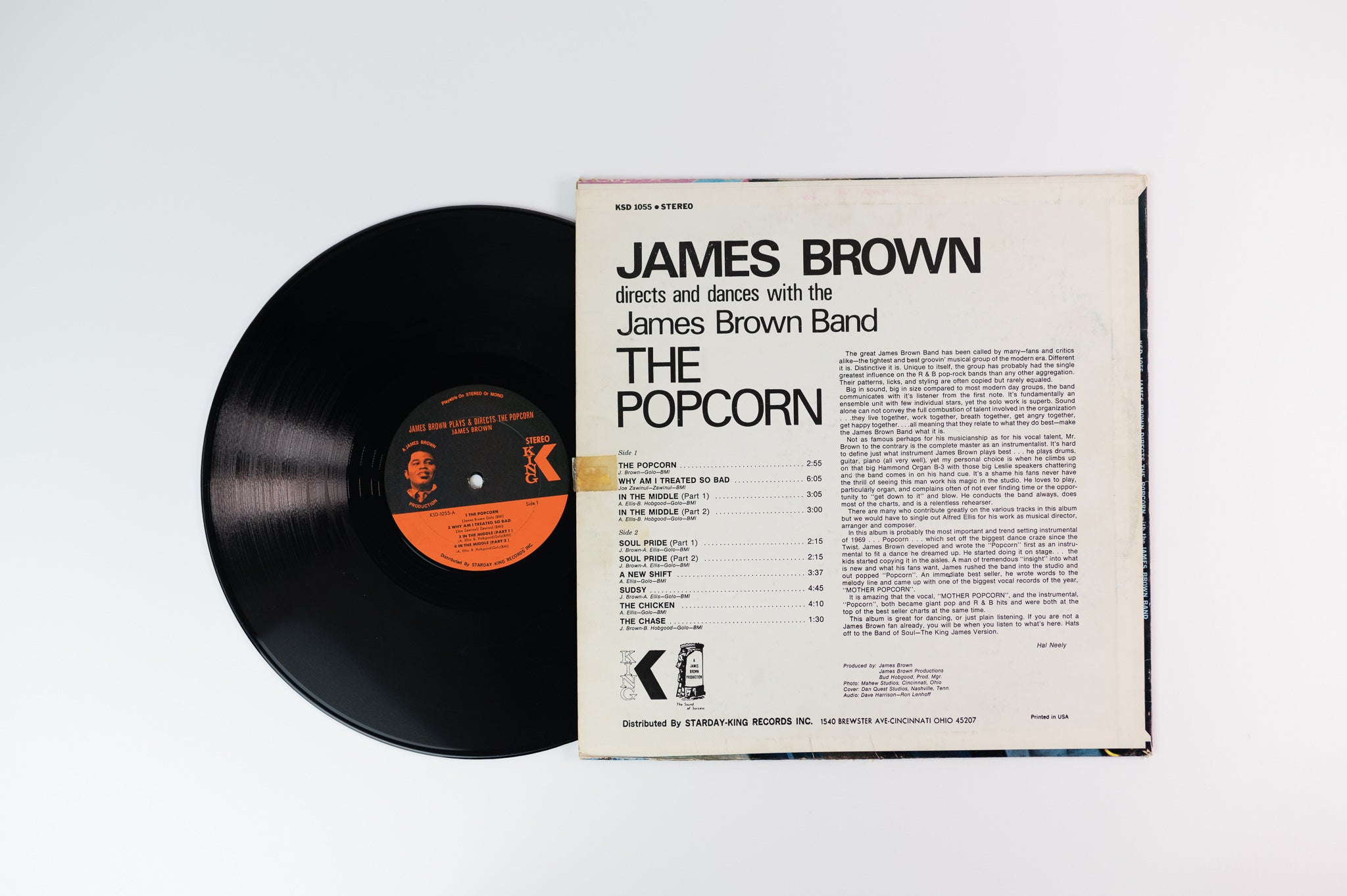 James Brown - The Popcorn on King